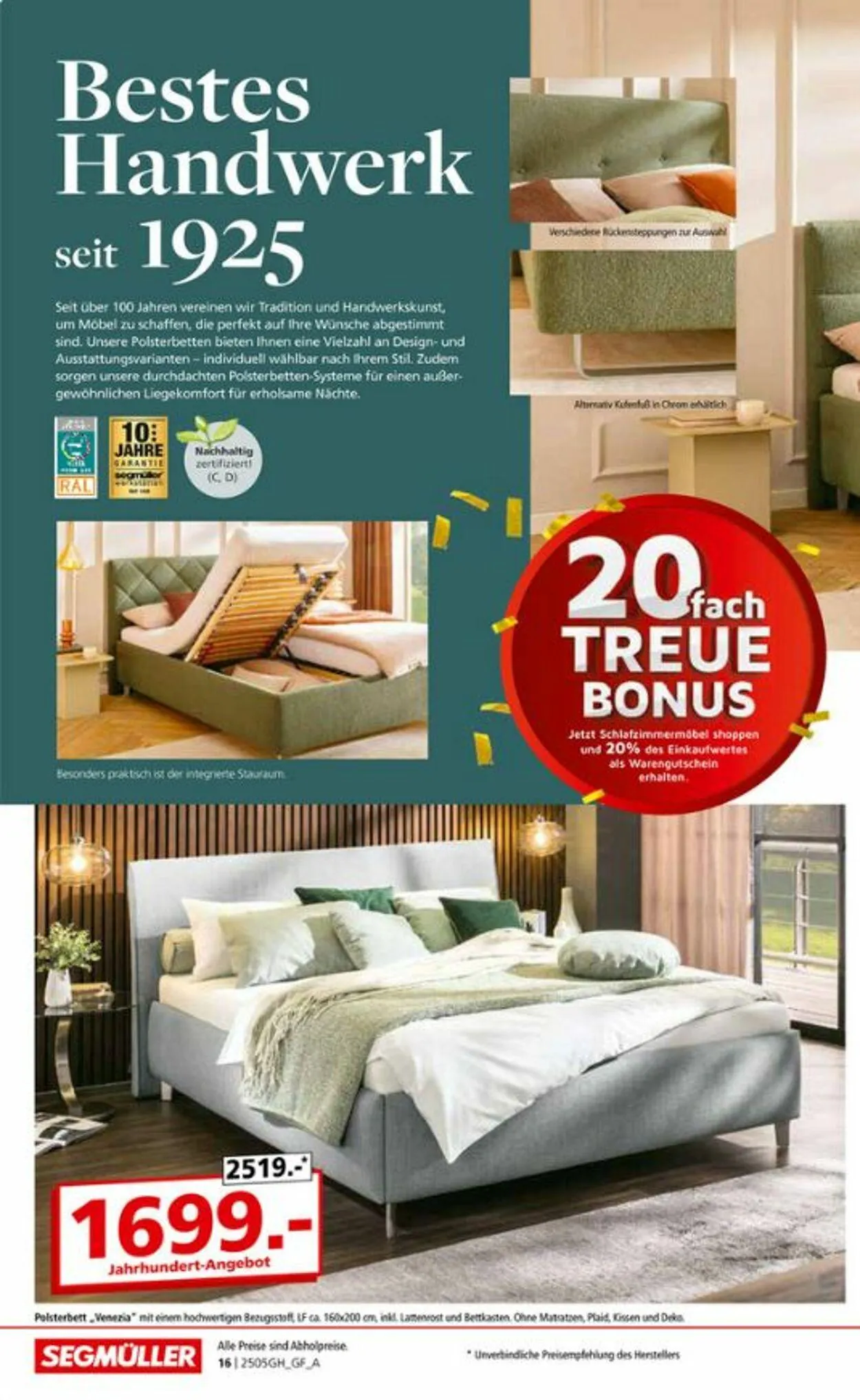 SEGMÜLLER von 19. April bis 26. April 2025 - Prospekt seite 26