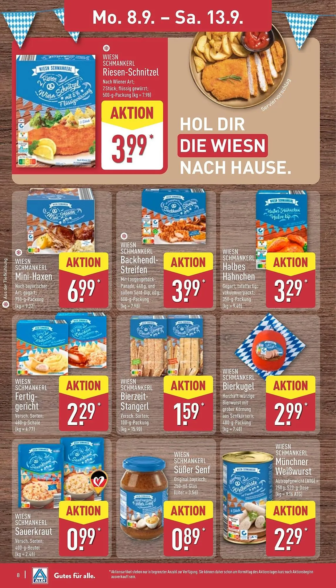 Aldi Nord Prospekt von 8. September bis 13. September 2025 - Prospekt seite 12
