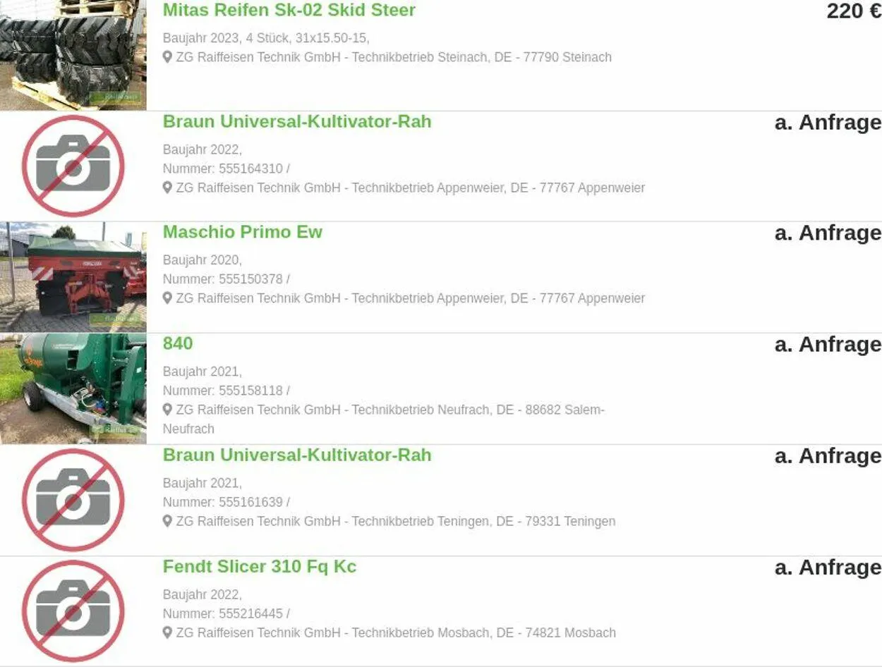 ZG Raiffeisen Aktueller Prospekt von 7. April bis 16. April 2025 - Prospekt seite 40