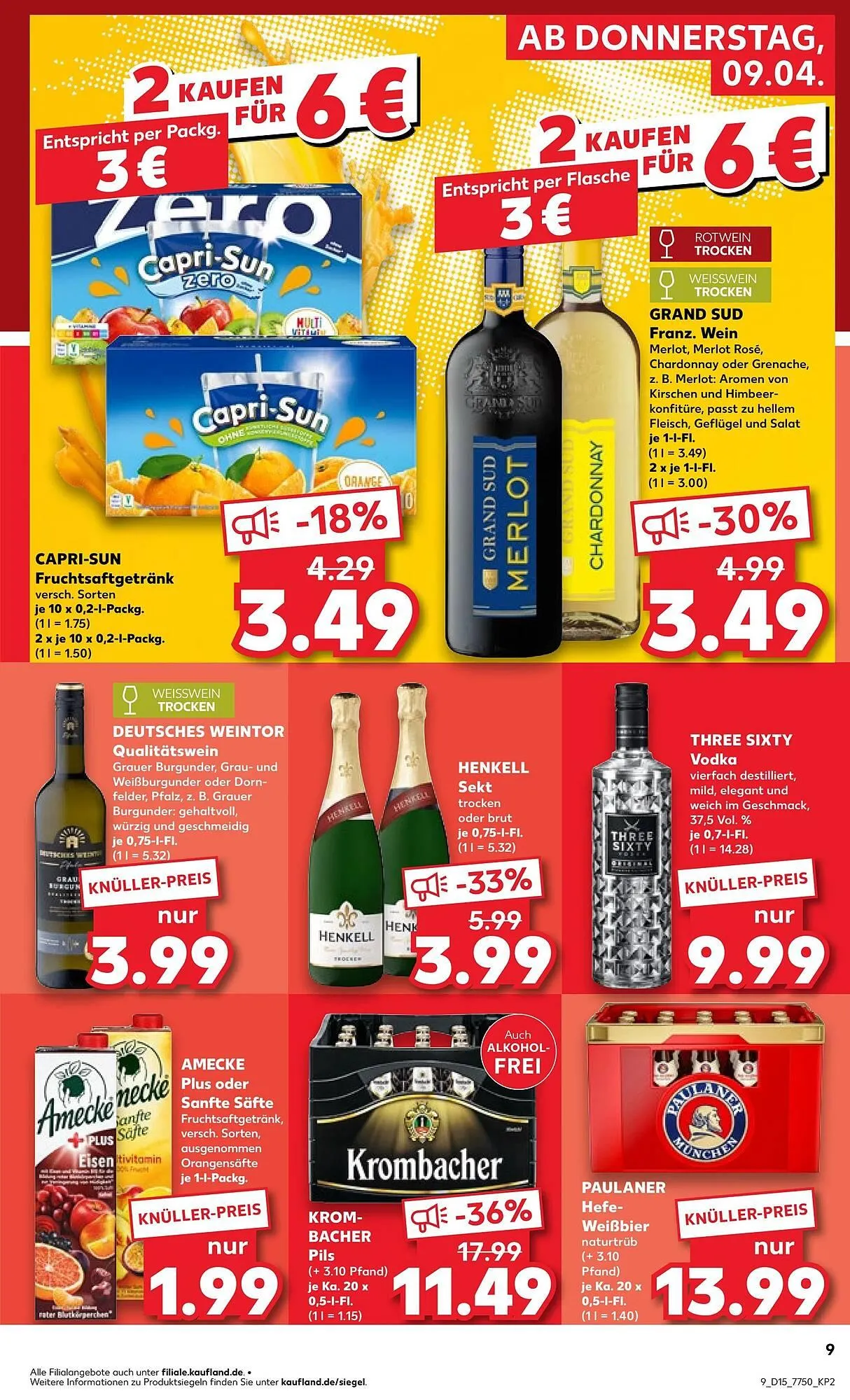 Kaufland Prospekt von 7. April bis 9. April 2026 - Prospekt seite 21