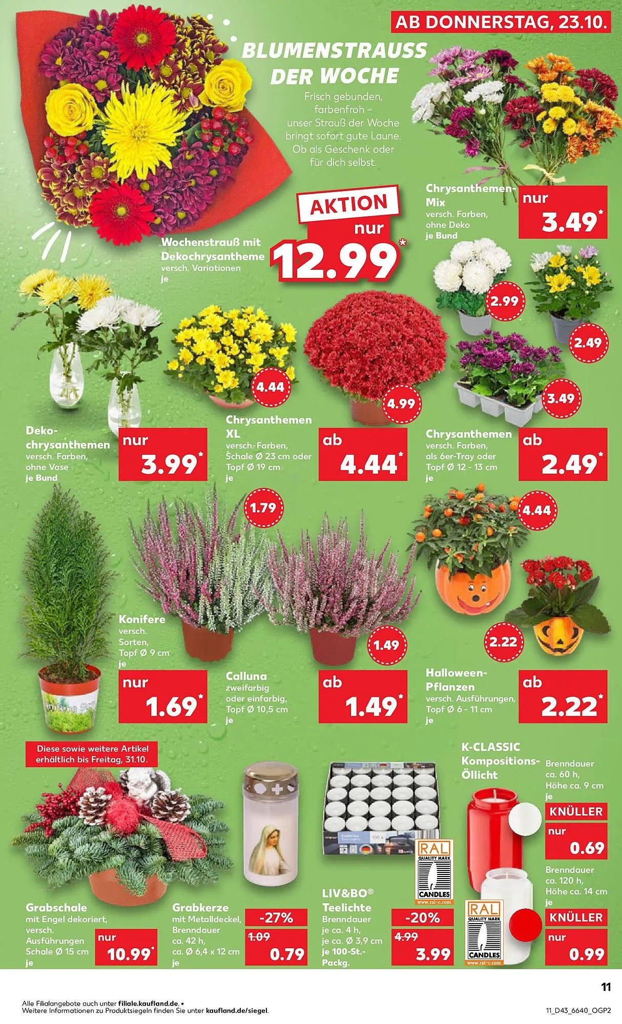 Kaufland Prospekt von 26. Oktober bis 29. Oktober 2025 - Prospekt seite 11