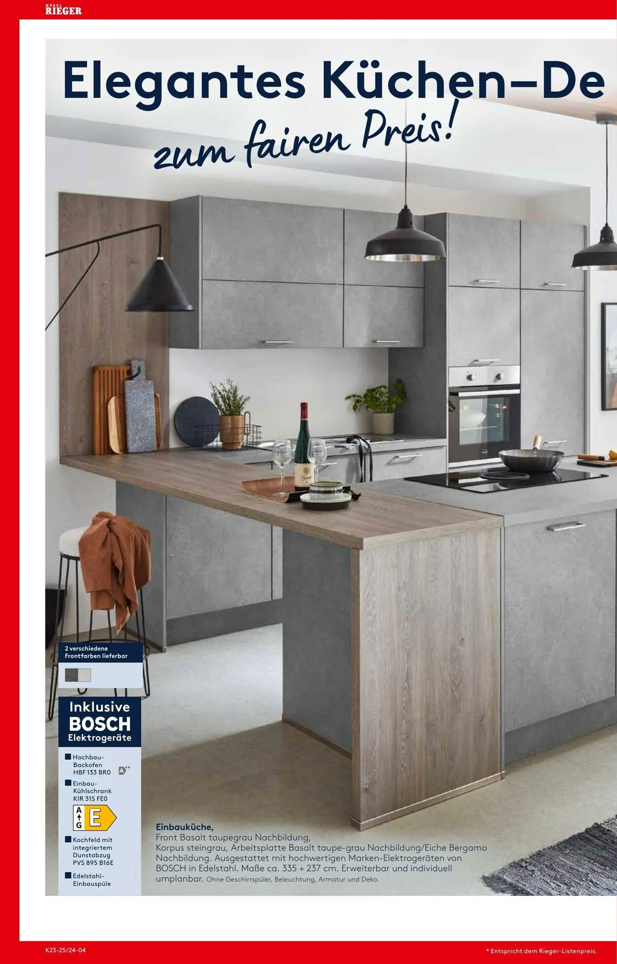 Möbel Rieger Aktueller Prospekt von 20. Mai bis 3. Juni 2026 - Prospekt seite 4