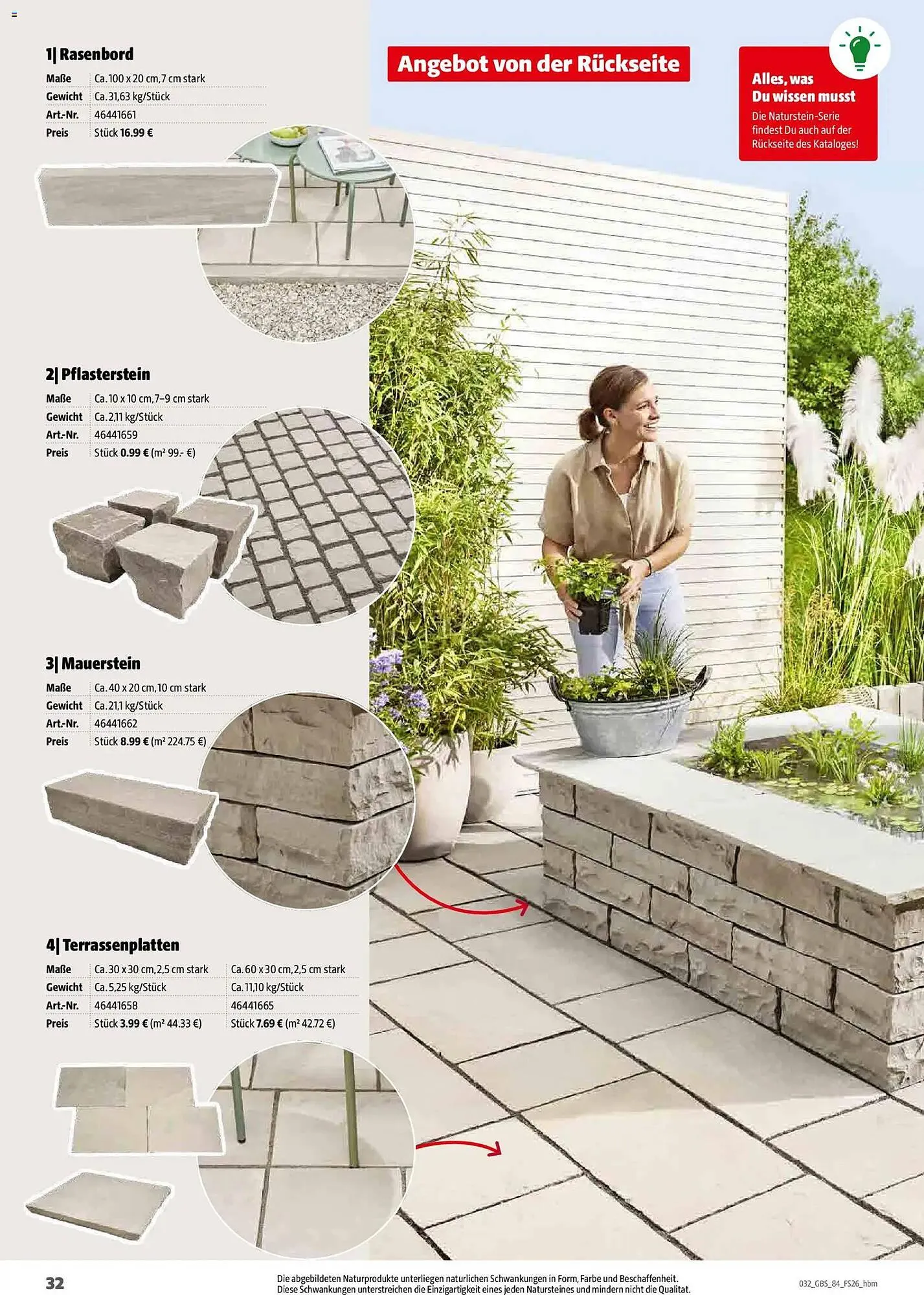 Hagebau Prospekt von 2. März bis 31. Dezember 2026 - Prospekt seite 32