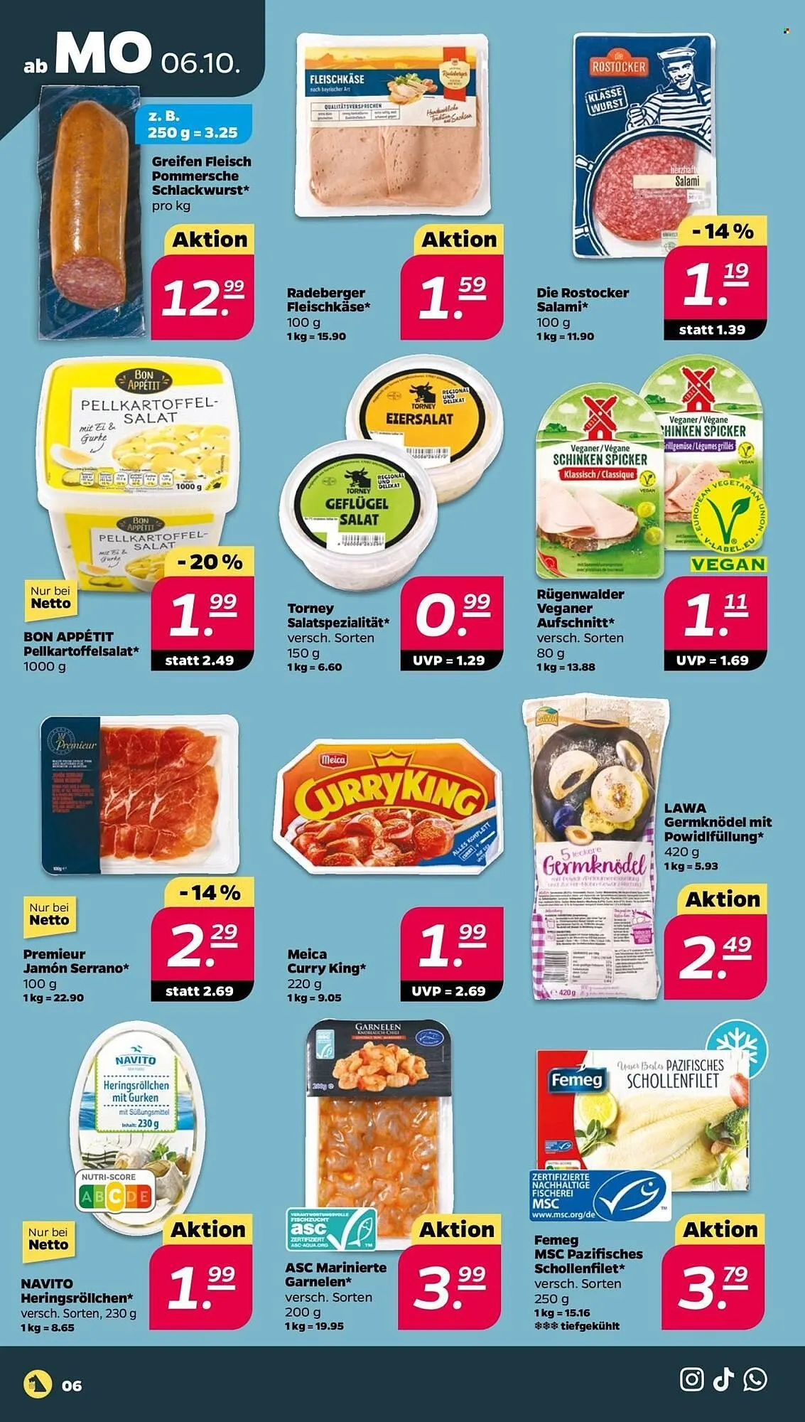 NETTO Prospekt von 6. Oktober bis 11. Oktober 2025 - Prospekt seite 6