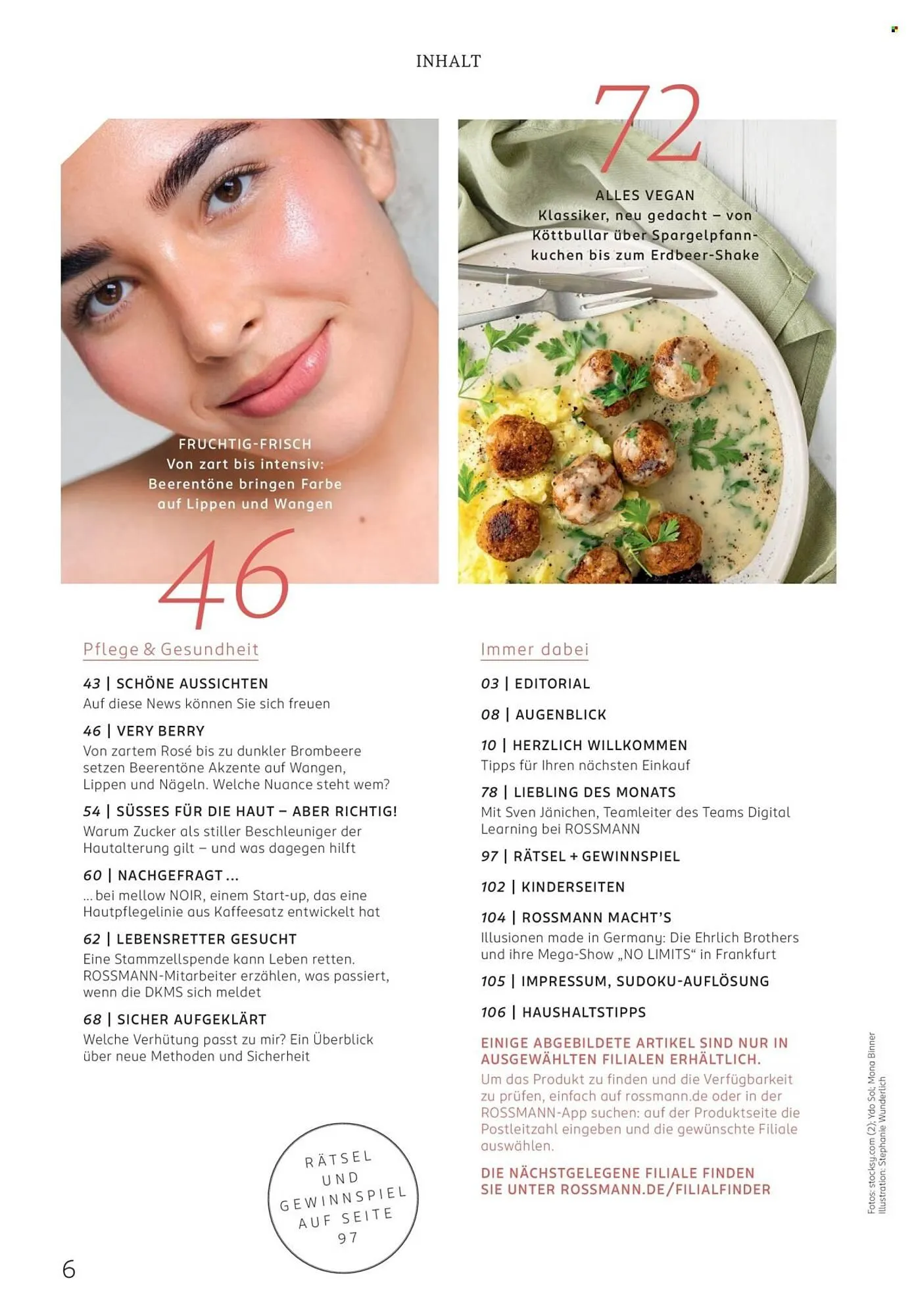 Rossmann Magazin von 1. Mai bis 31. Mai 2026 - Prospekt seite 6