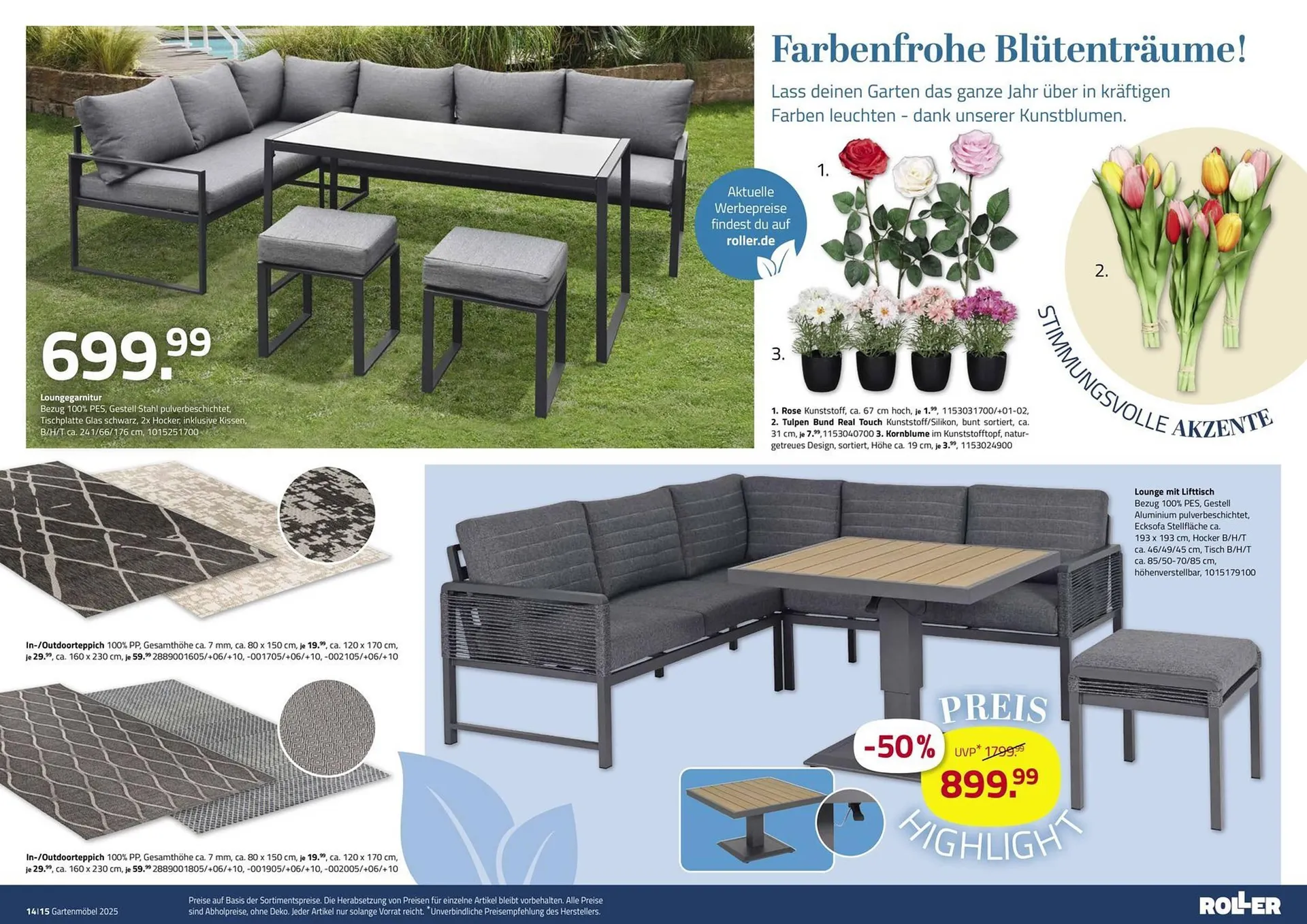 ROLLER Prospekt von 25. März bis 28. September 2025 - Prospekt seite 8