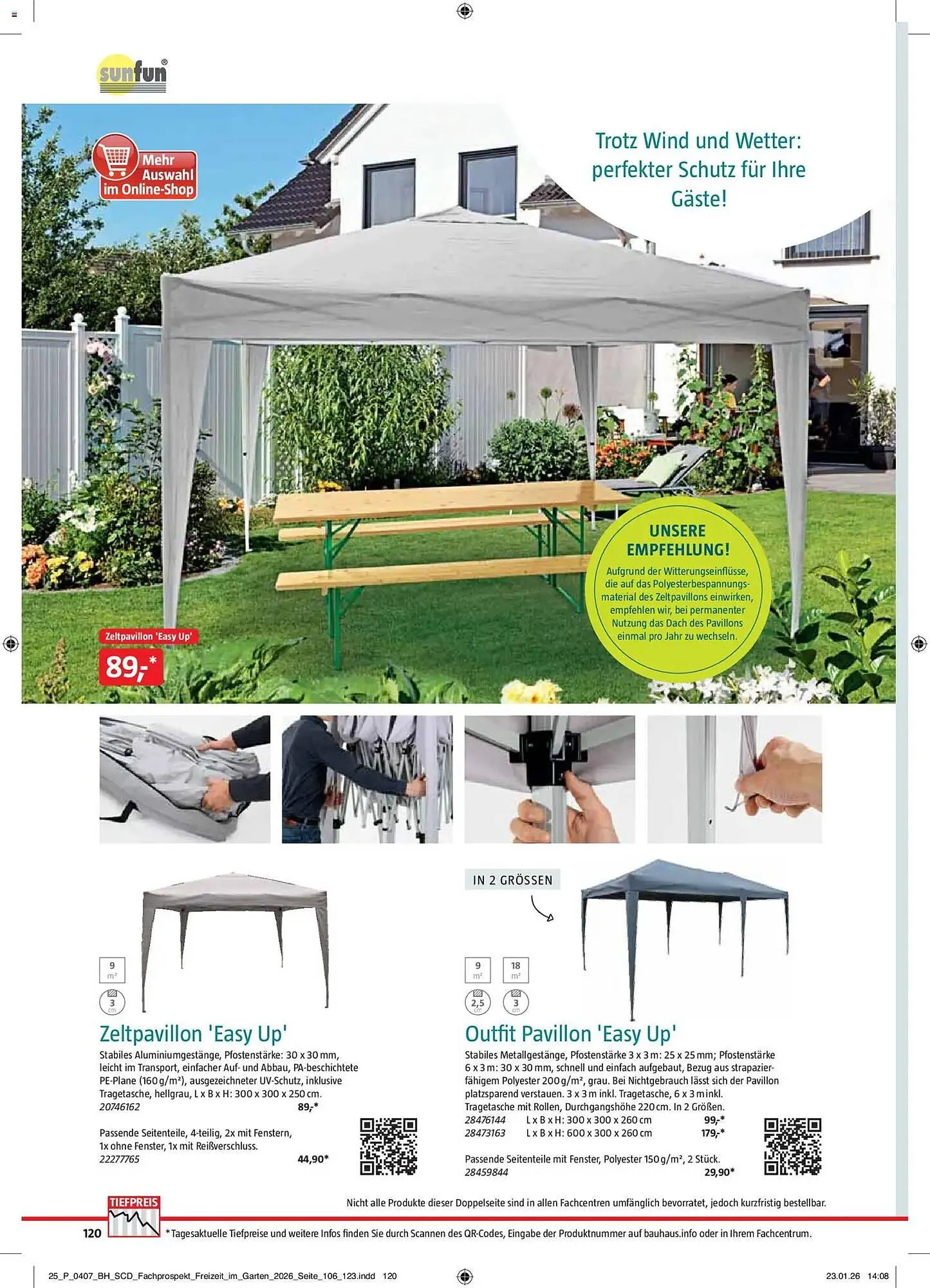 Bauhaus Prospekt von 2. März bis 30. Juni 2026 - Prospekt seite 120