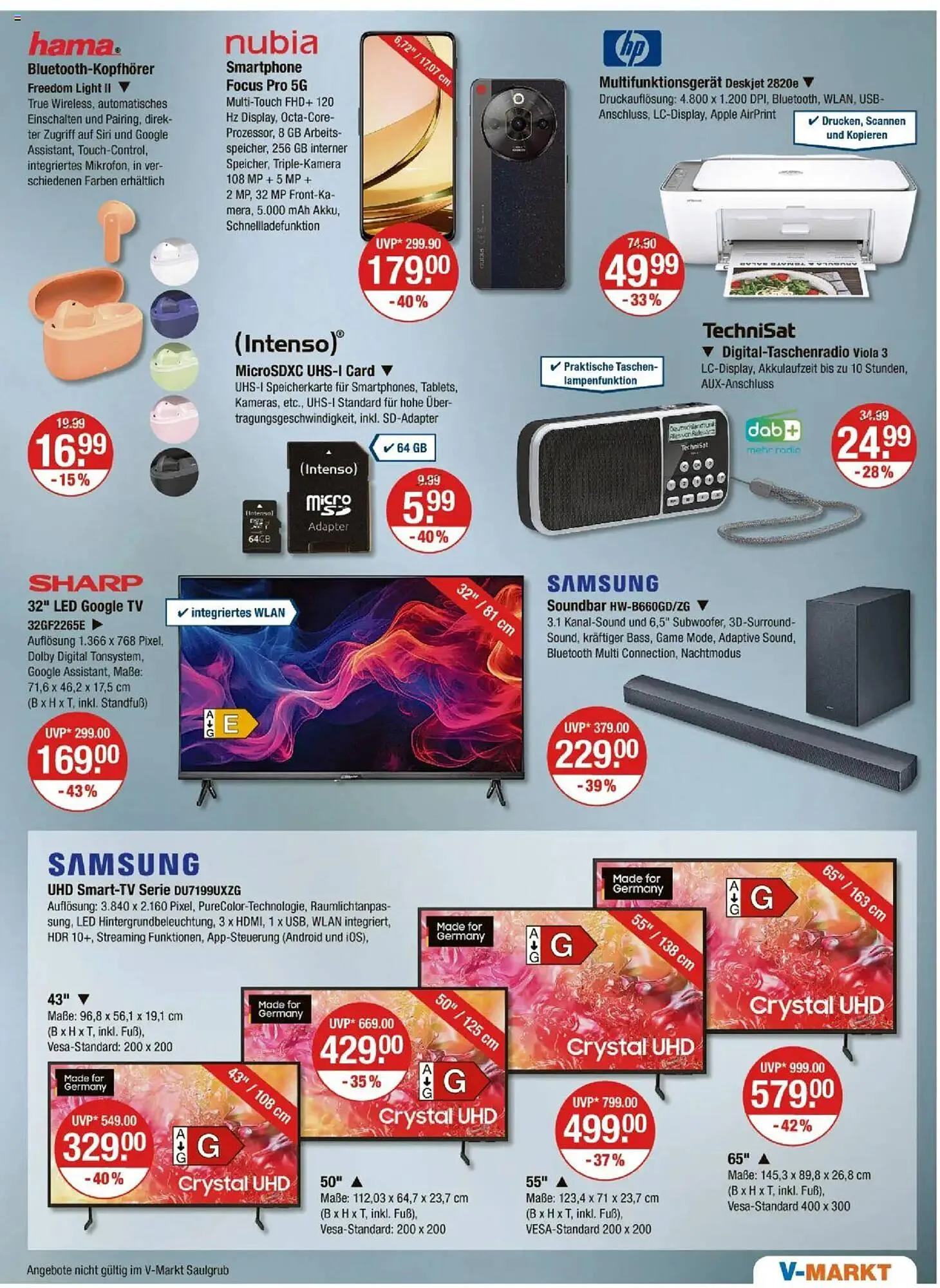 V Markt Prospekt von 20. März bis 26. März 2025 - Prospekt seite 19