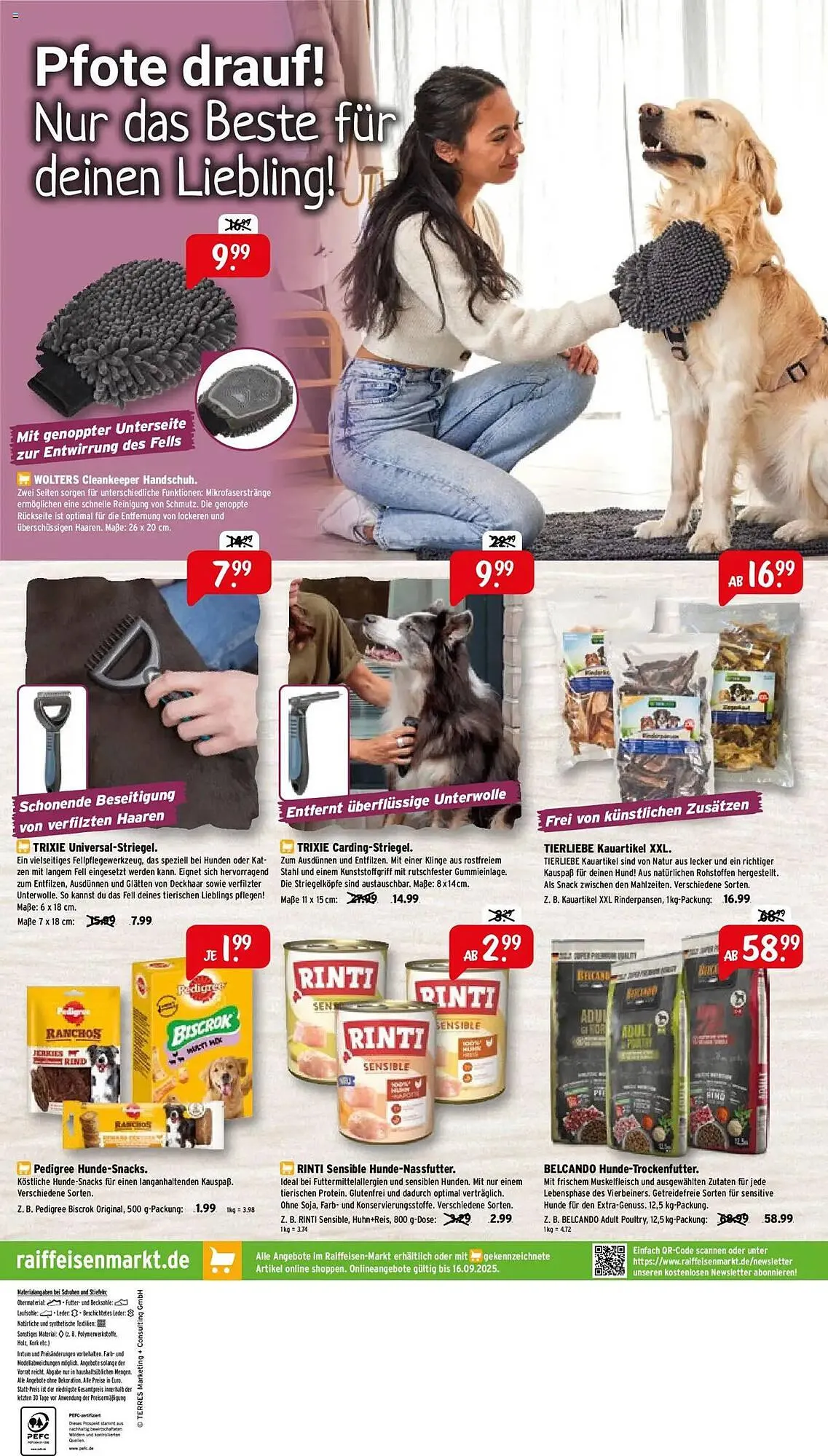 Raiffeisen Markt Prospekt von 1. September bis 30. September 2025 - Prospekt seite 8