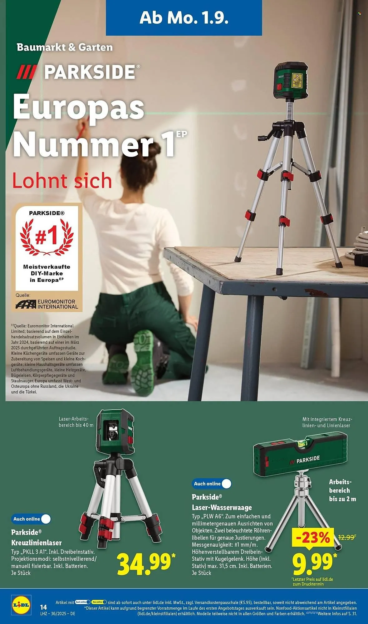 Lidl Prospekt von 1. September bis 6. September 2025 - Prospekt seite 2