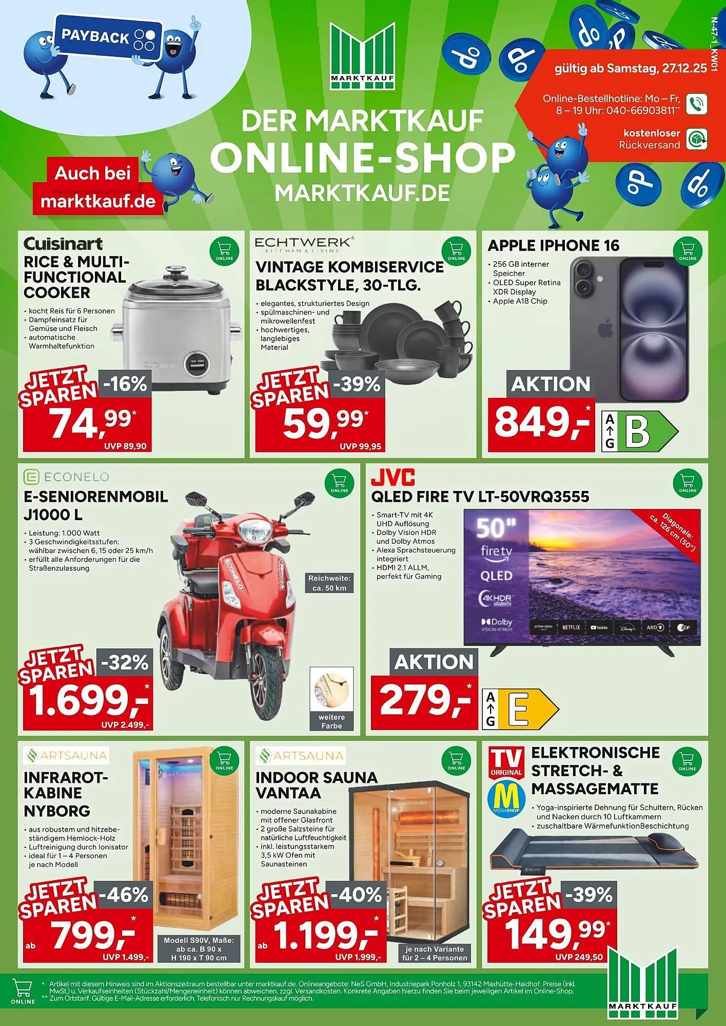 Marktkauf Prospekt von 29. Dezember bis 3. Januar 2026 - Prospekt seite 47