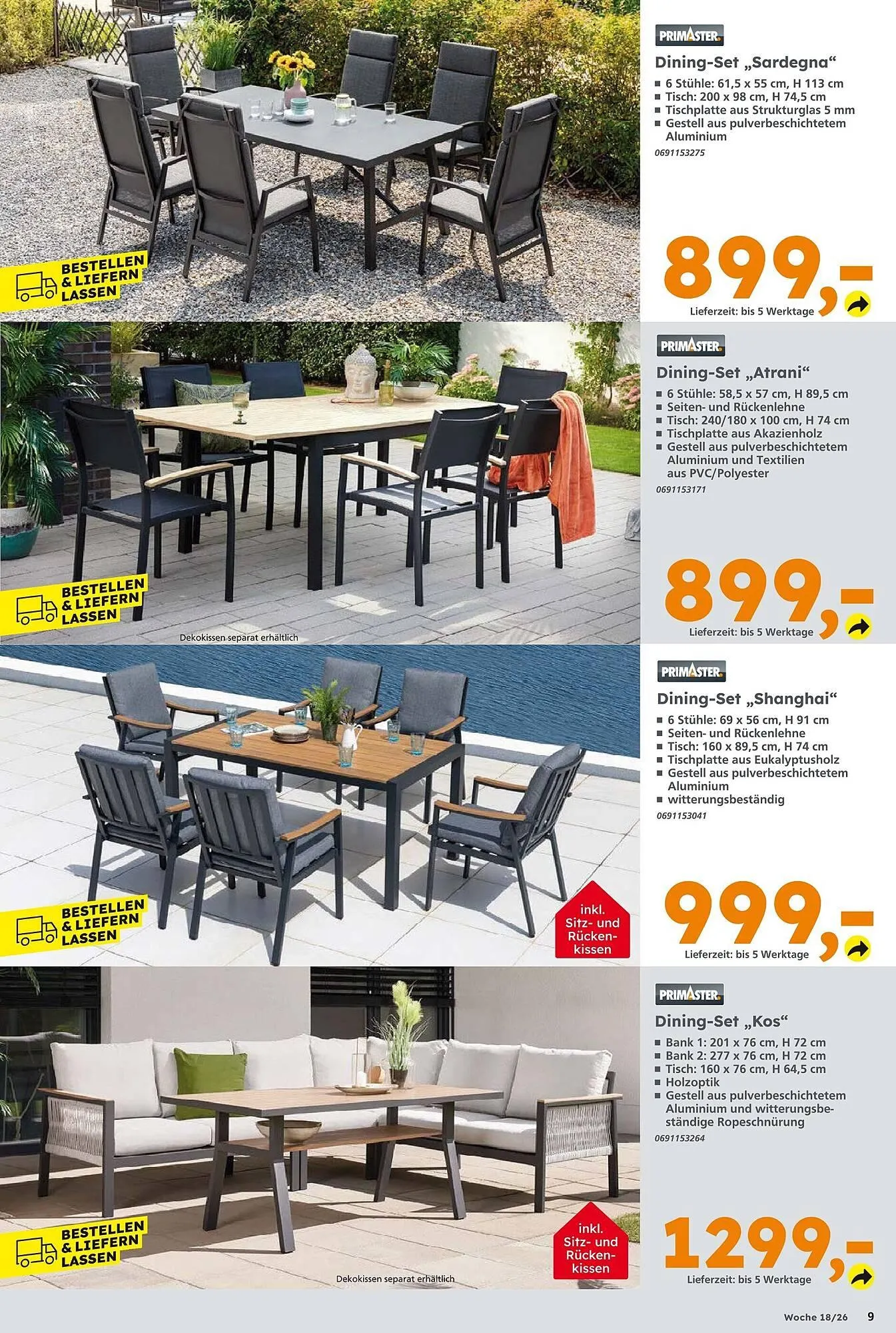 Globus Baumarkt Prospekt von 26. April bis 2. Mai 2026 - Prospekt seite 9