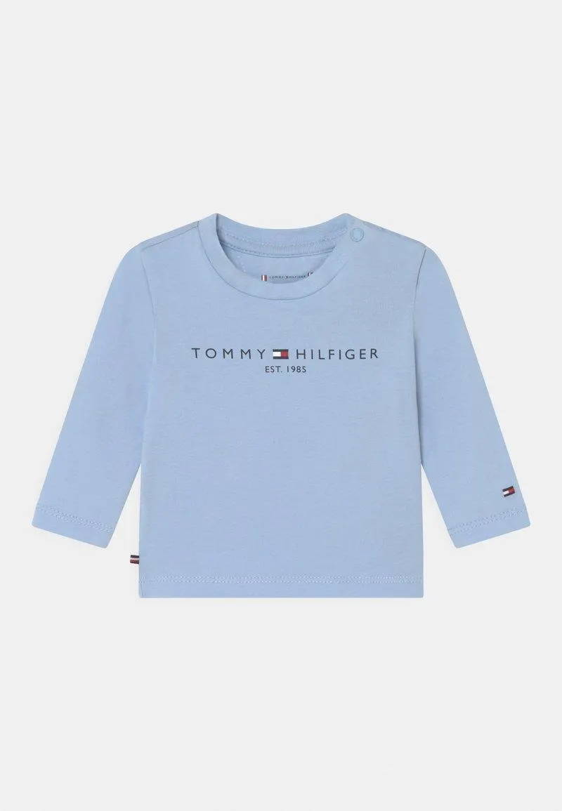 BABY ESSENTIAL TEE UNISEX - Topper langermet - chambray sky
