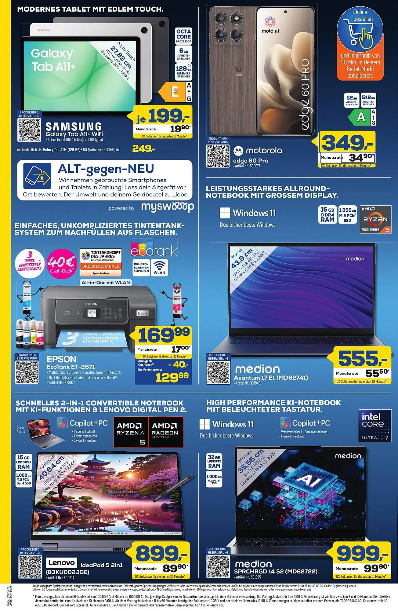 Euronics Berlet Prospekt von 9. April bis 15. April 2026 - Prospekt seite 8