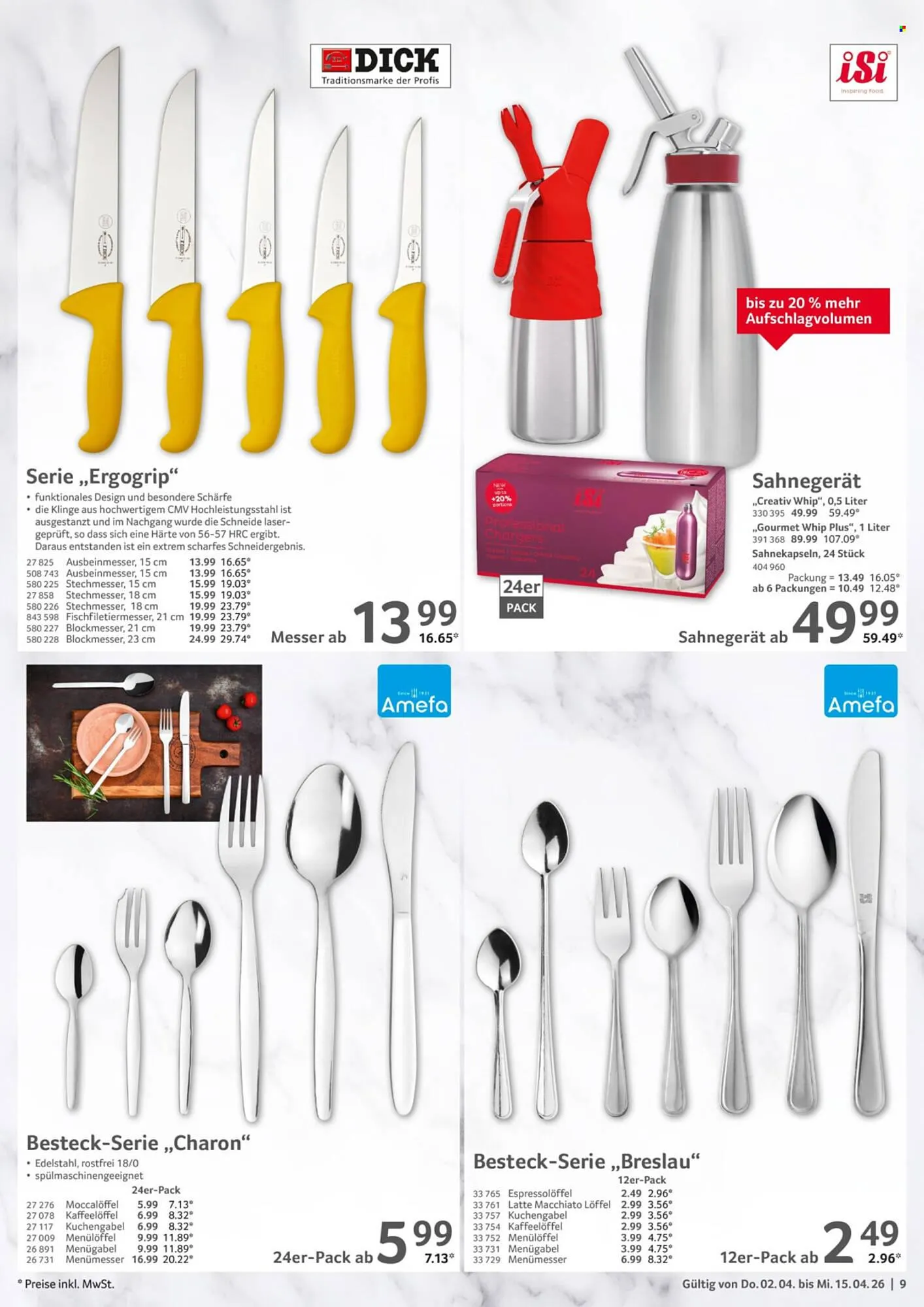 Selgros Prospekt von 2. April bis 15. April 2026 - Prospekt seite 9