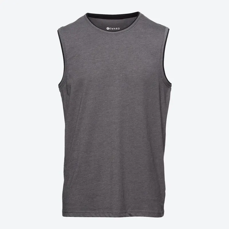 Herren-Muskelshirt mit breiten Trägern