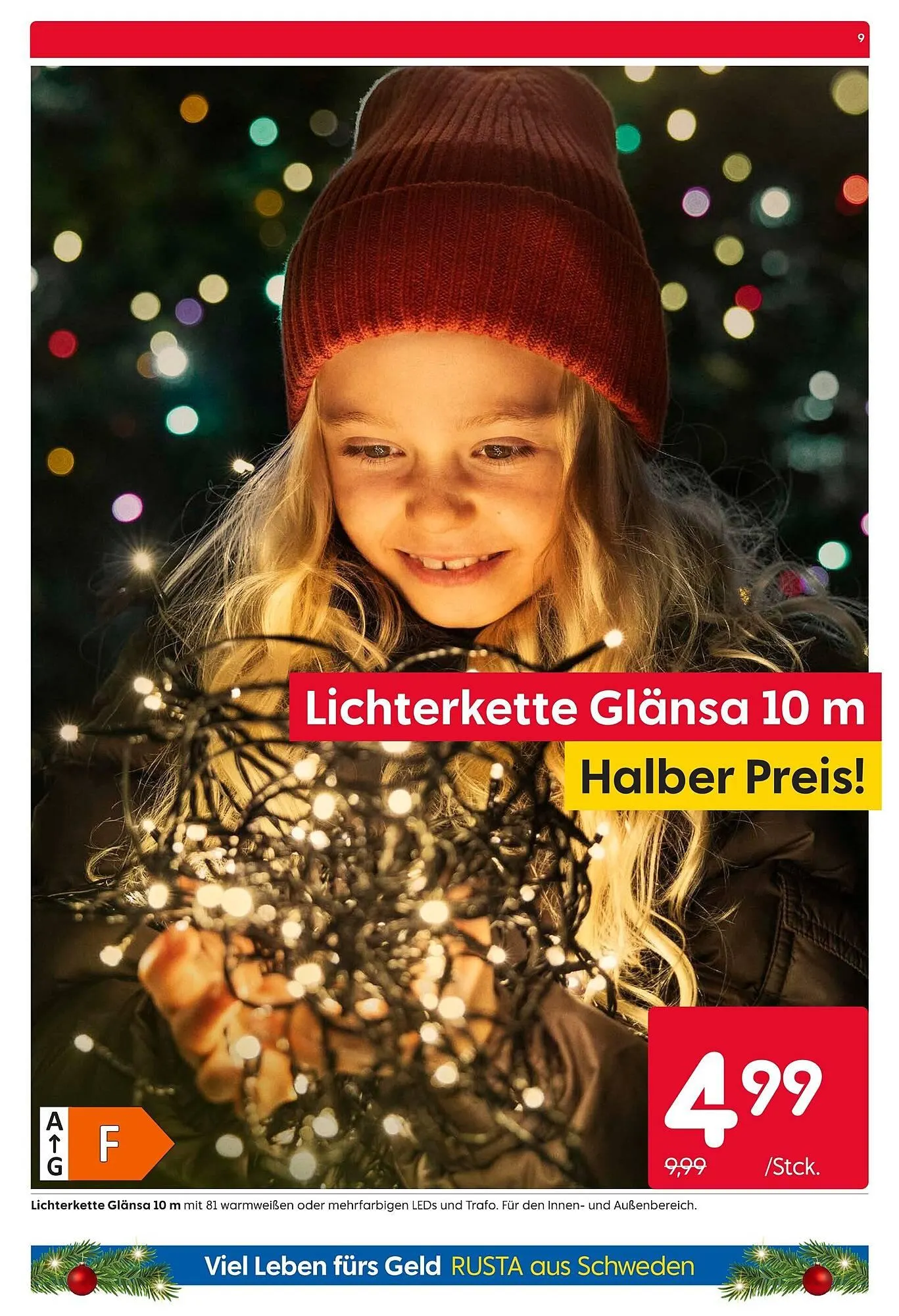 Rusta Prospekt von 29. November bis 5. Dezember 2025 - Prospekt seite 9