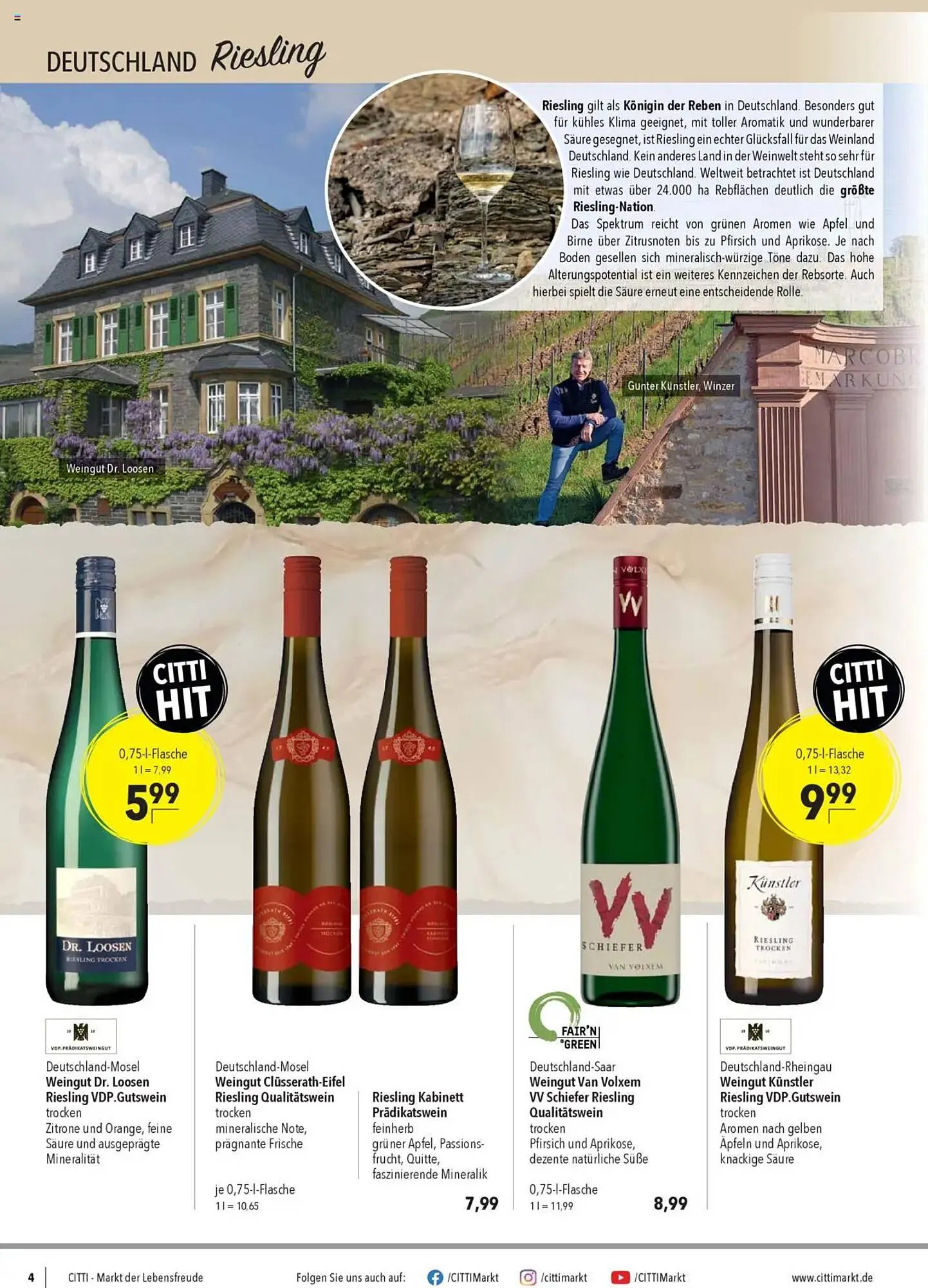 CITTI Markt Prospekt von 2. April bis 22. April 2025 - Prospekt seite 4