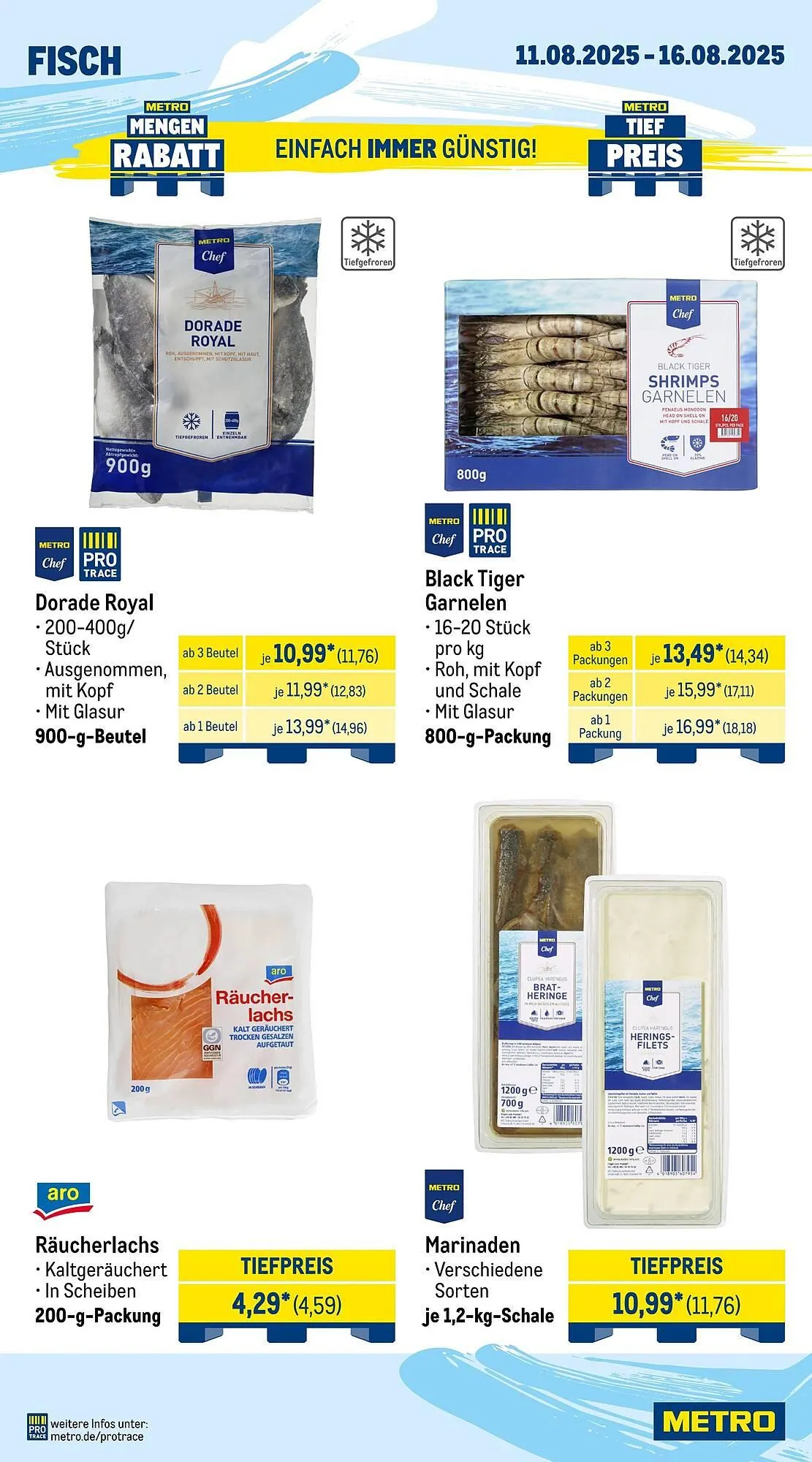 METRO Prospekt von 11. August bis 17. August 2025 - Prospekt seite 6