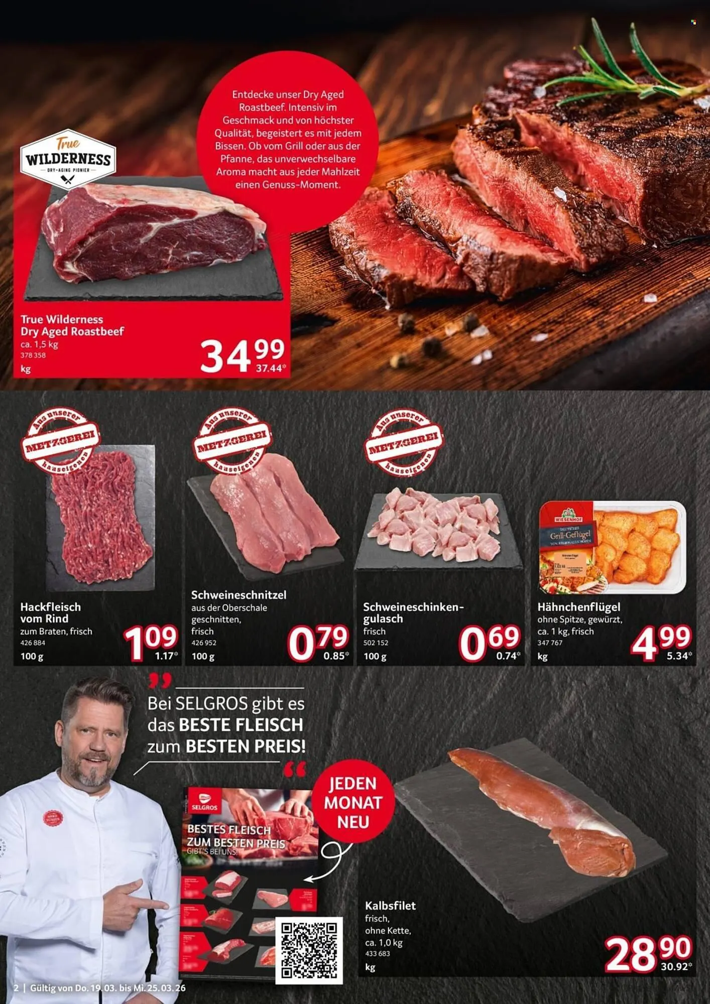 Selgros Prospekt von 19. März bis 25. März 2026 - Prospekt seite 2