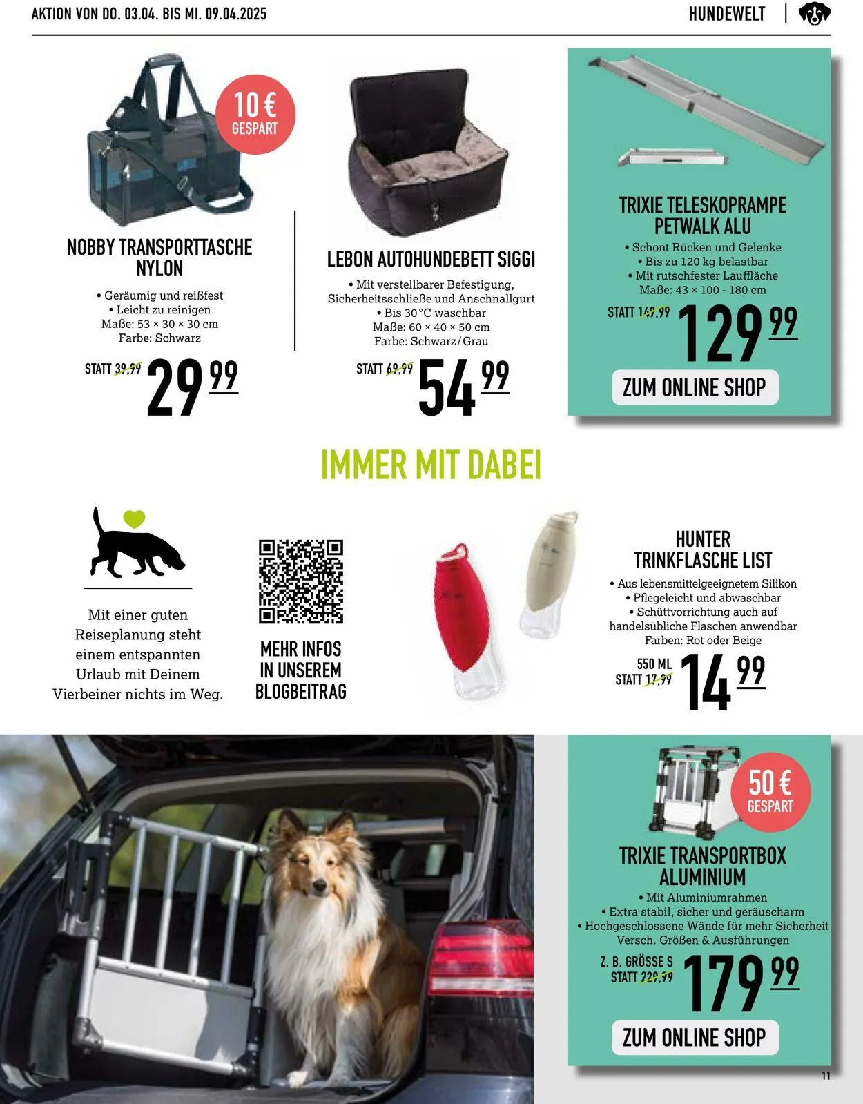 Kölle Zoo Aktueller Prospekt von 2. April bis 16. April 2025 - Prospekt seite 11