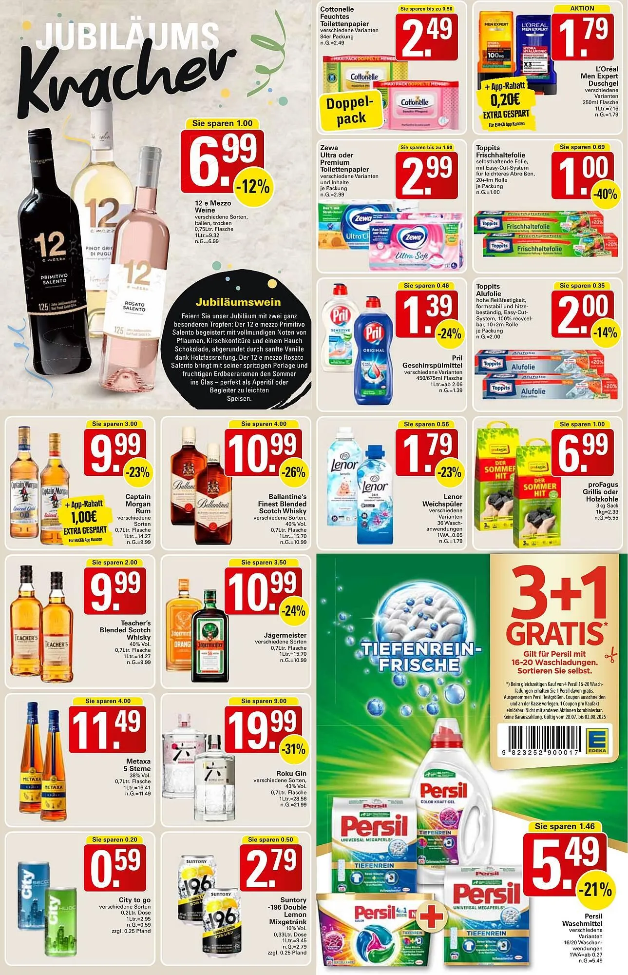 WEZ Prospekt von 28. Juli bis 2. August 2025 - Prospekt seite 15