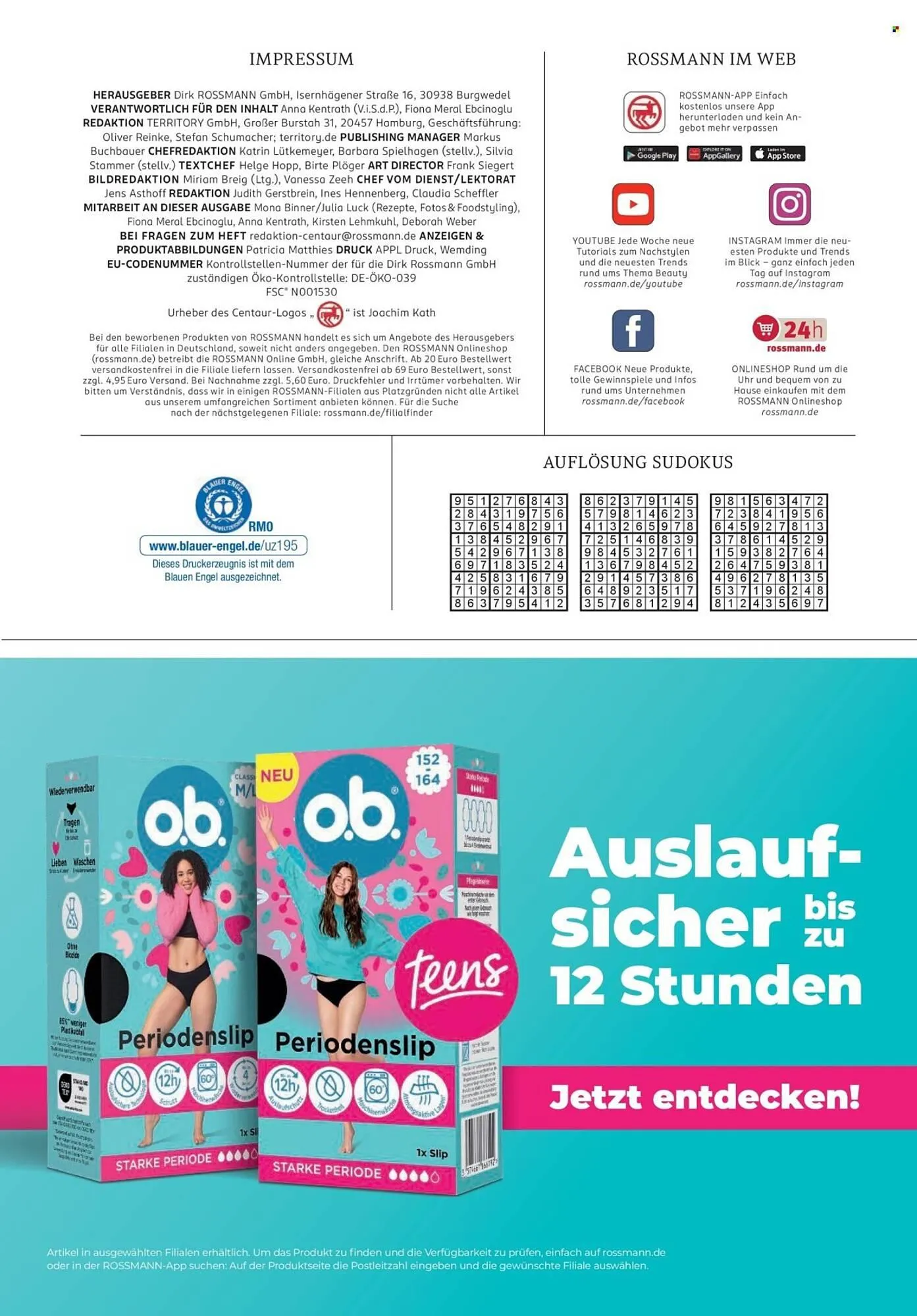 Rossmann Magazin von 1. Januar bis 31. Januar 2026 - Prospekt seite 105