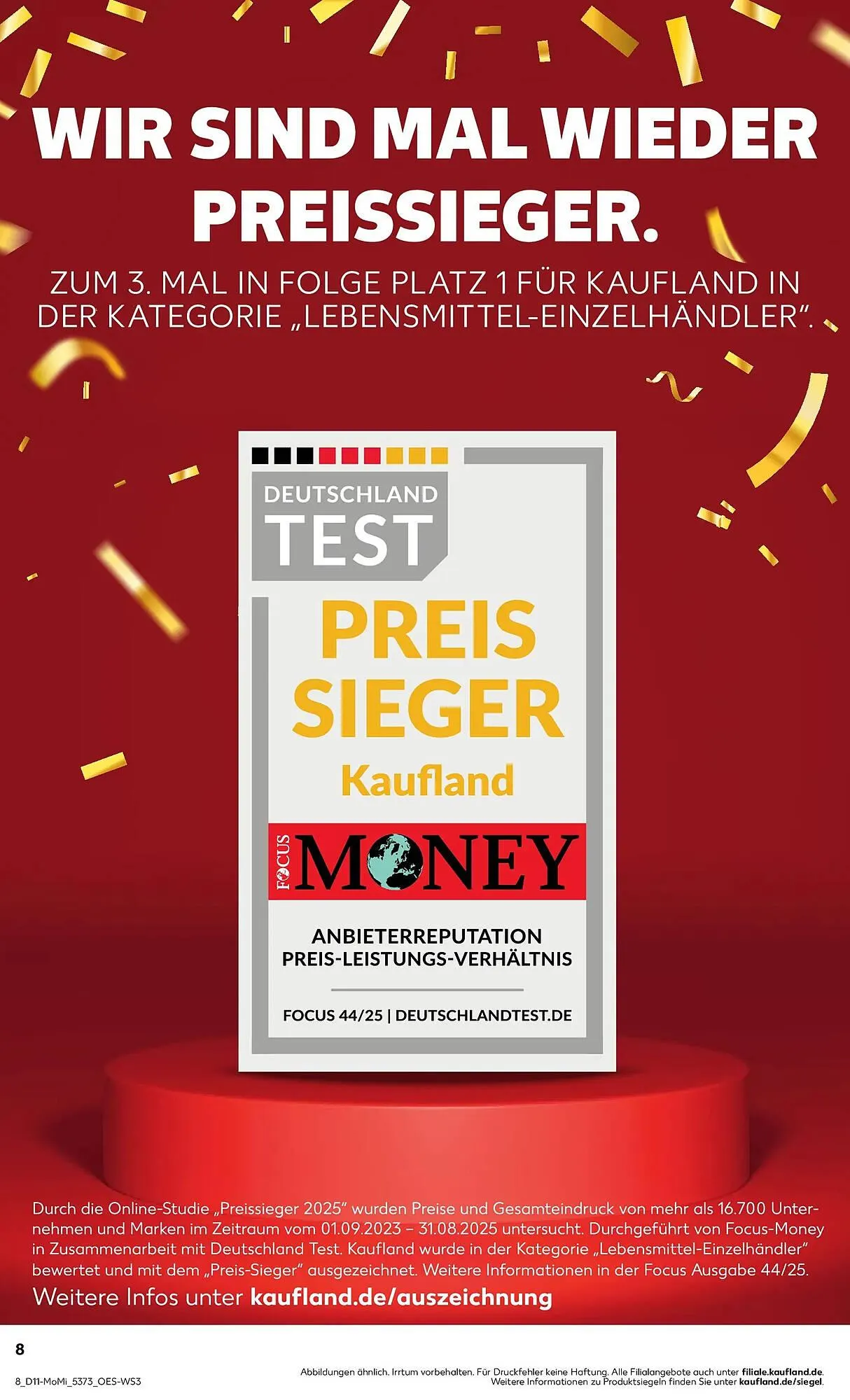 Kaufland Prospekt von 8. März bis 11. März 2026 - Prospekt seite 8