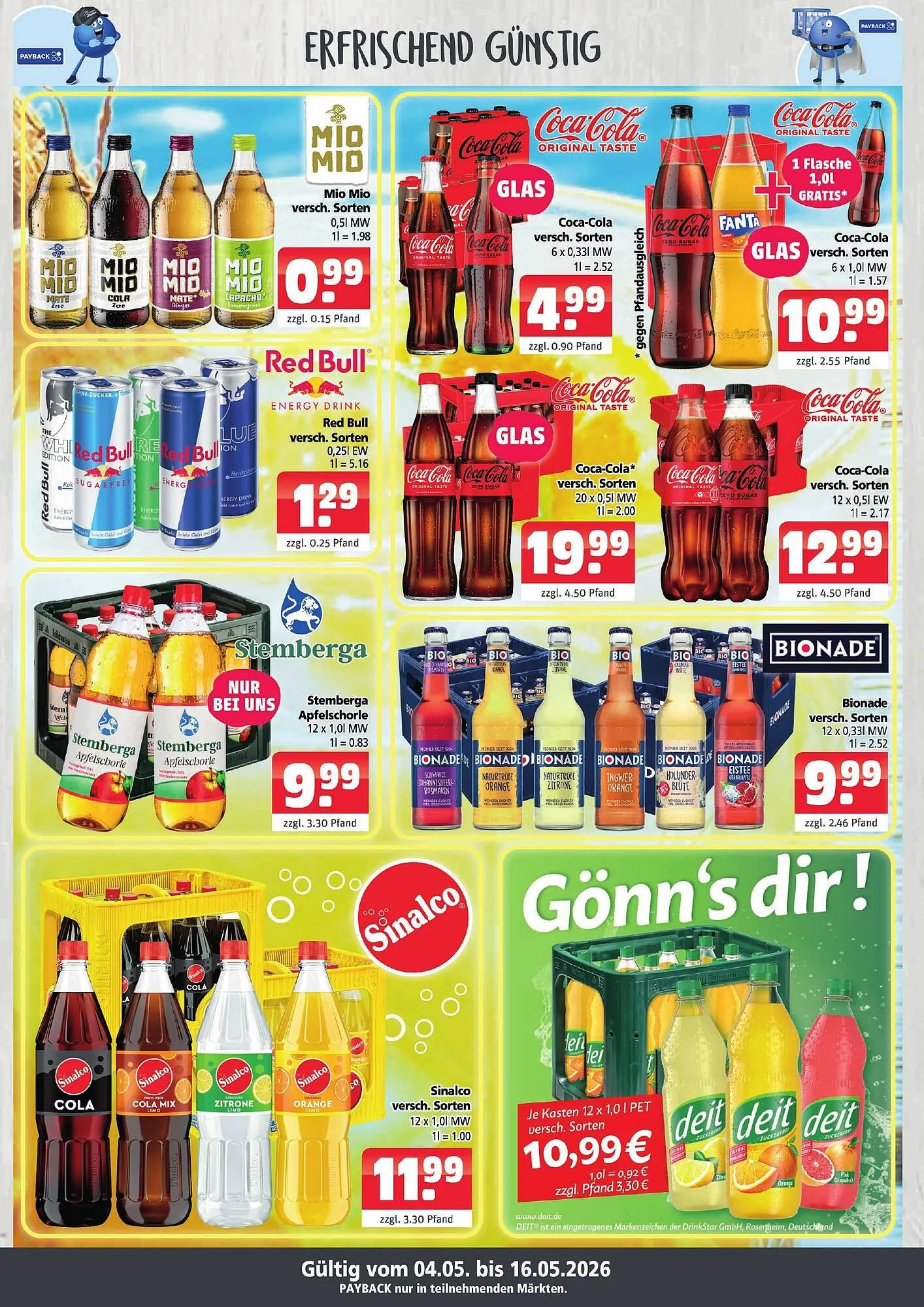 Getränkehaus Prospekt von 4. Mai bis 16. Mai 2026 - Prospekt seite 6