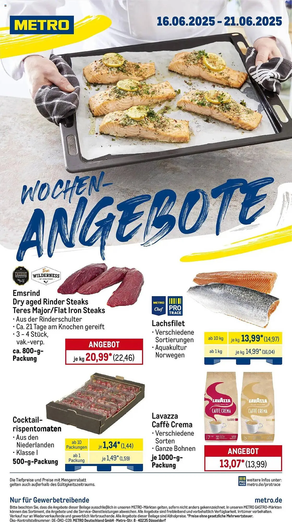 METRO Prospekt von 16. Juni bis 21. Juni 2025 - Prospekt seite 1