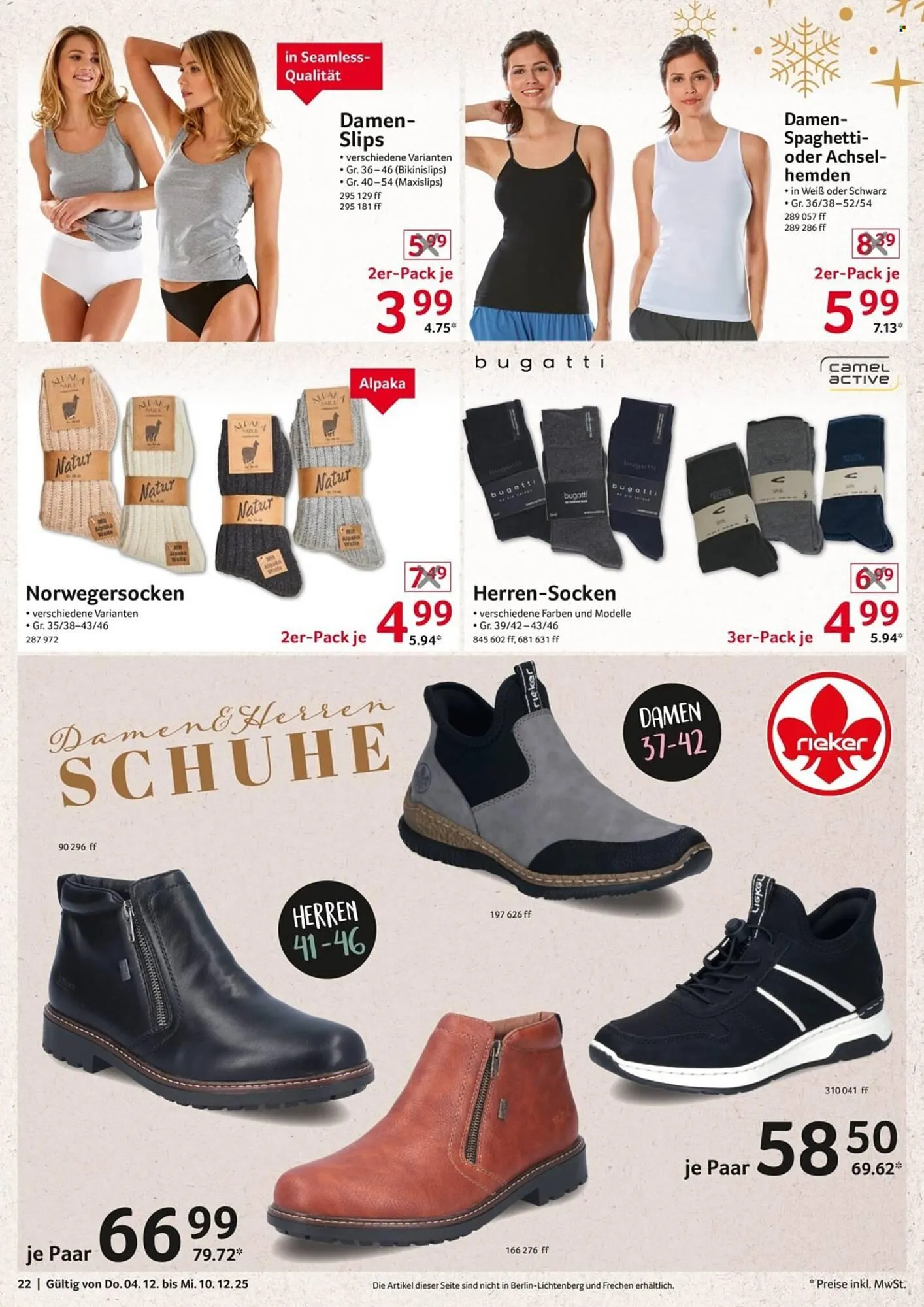 Selgros Prospekt von 4. Dezember bis 10. Dezember 2025 - Prospekt seite 22