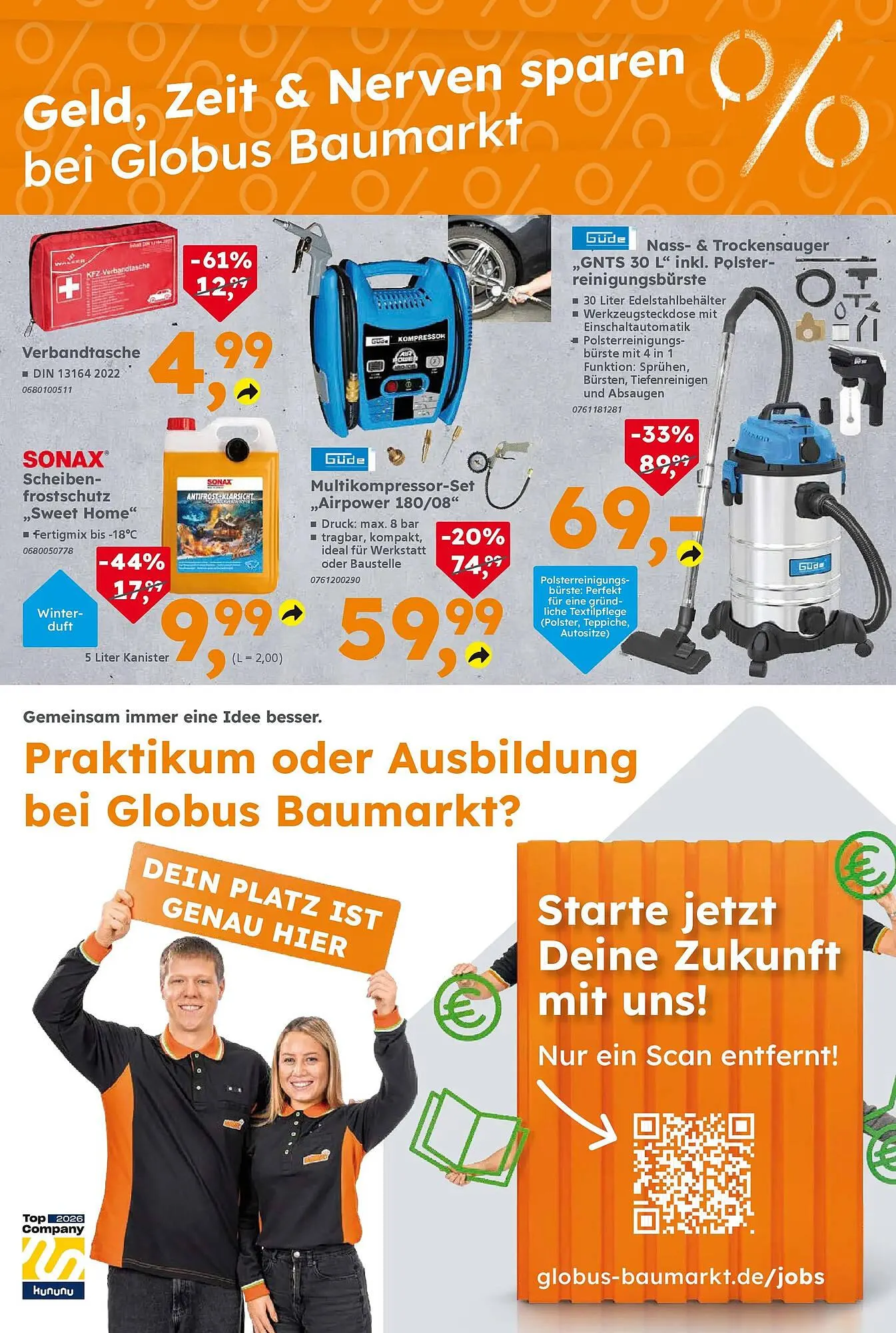 Globus Baumarkt Prospekt von 1. Februar bis 7. Februar 2026 - Prospekt seite 7