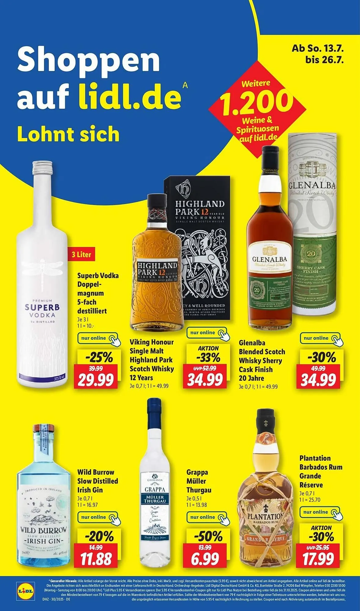 Lidl Prospekt von 21. Juli bis 26. Juli 2025 - Prospekt seite 52