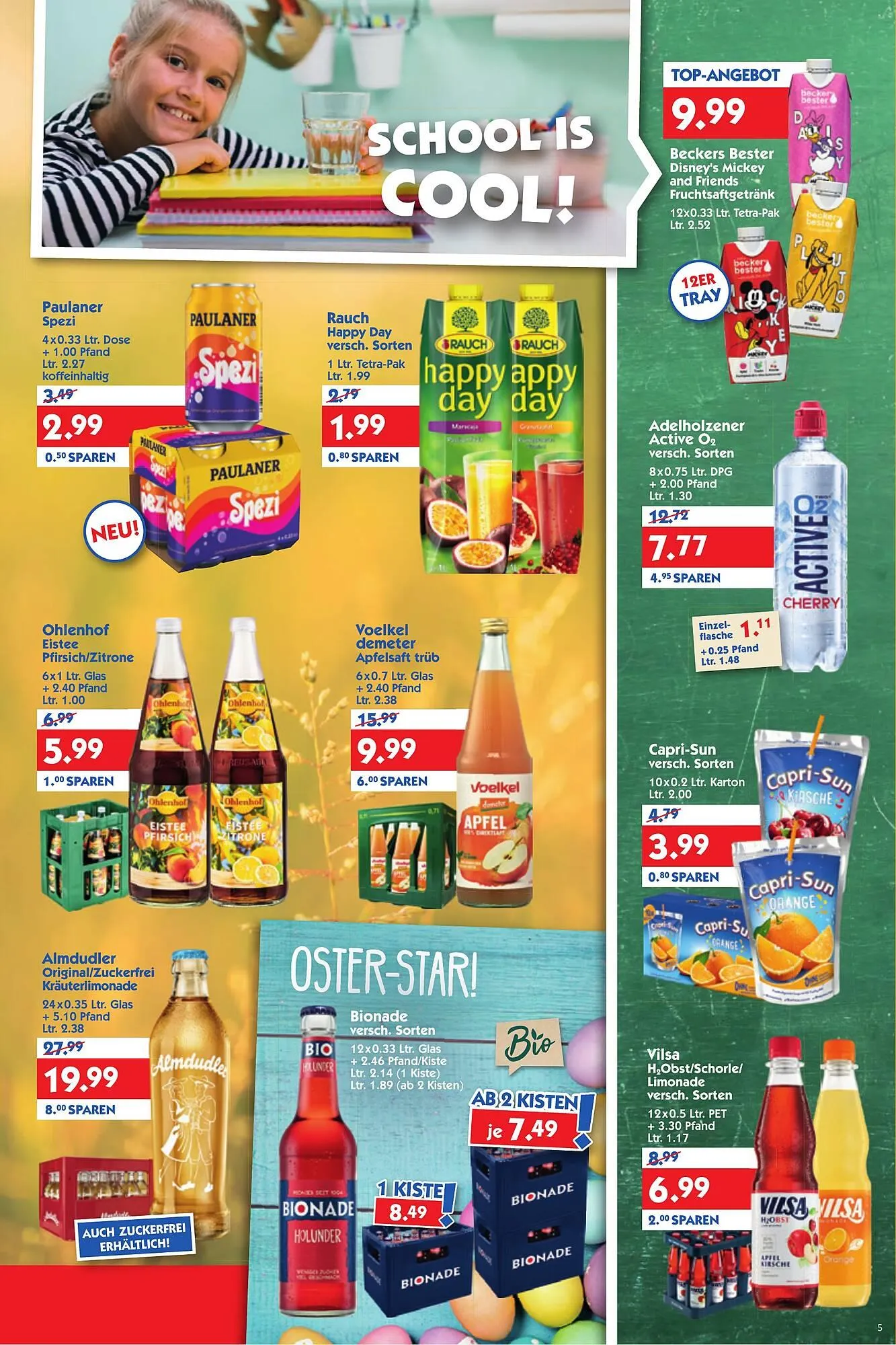 Hol'ab Getränkemarkt Prospekt von 14. April bis 19. April 2025 - Prospekt seite 5