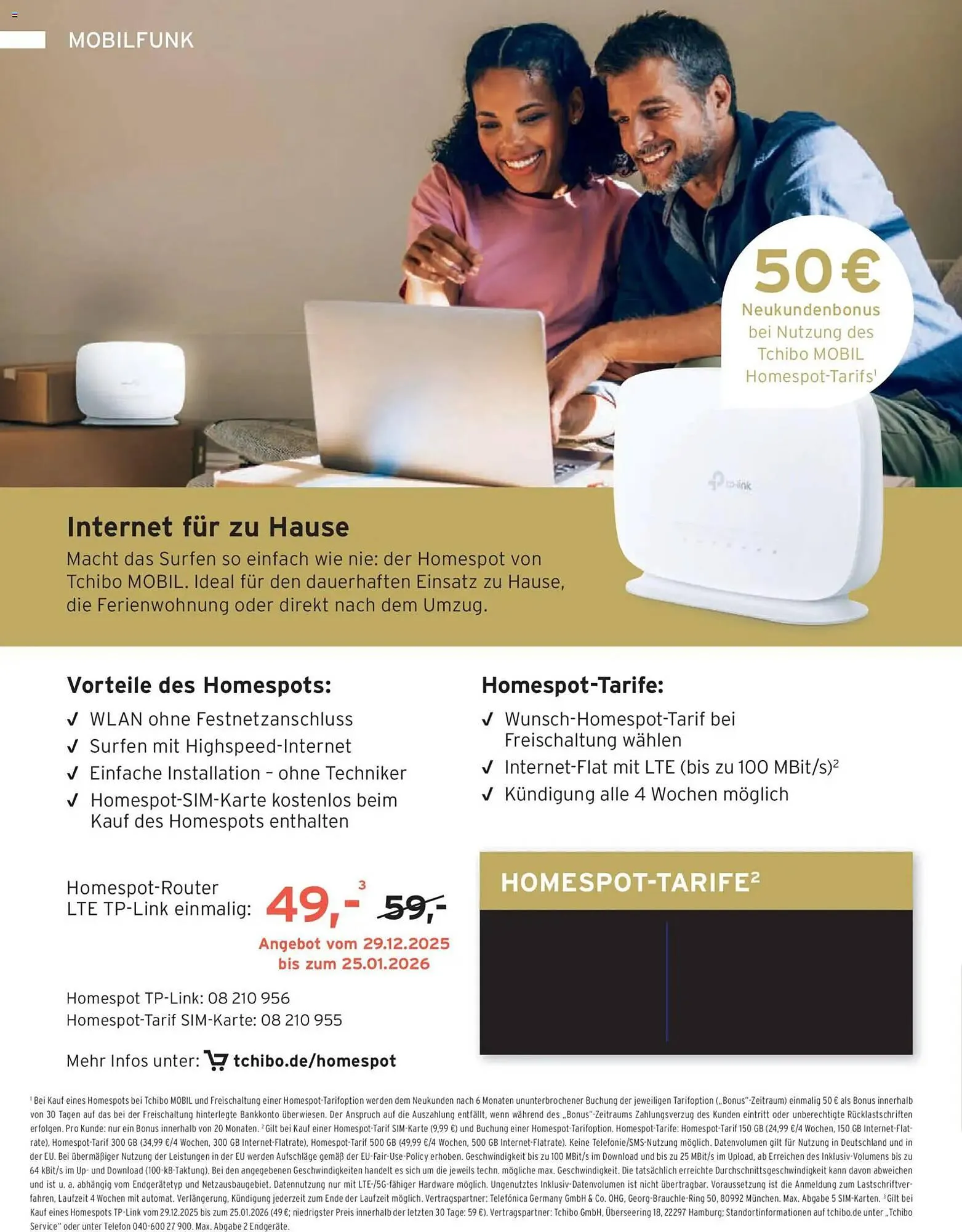 Tchibo Prospekt von 1. Januar bis 31. Januar 2026 - Prospekt seite 160