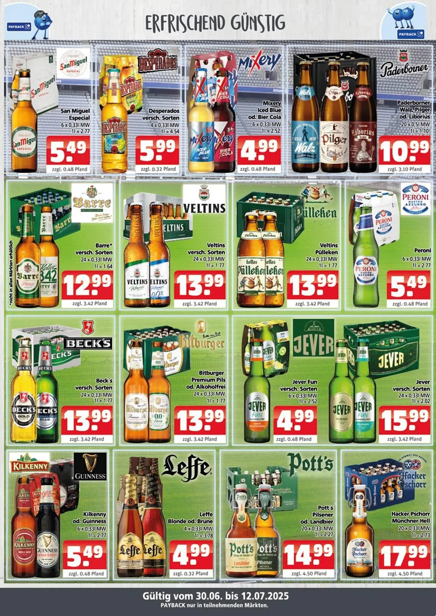 Getränkehaus Prospekt von 30. Juni bis 12. Juli 2025 - Prospekt seite 4