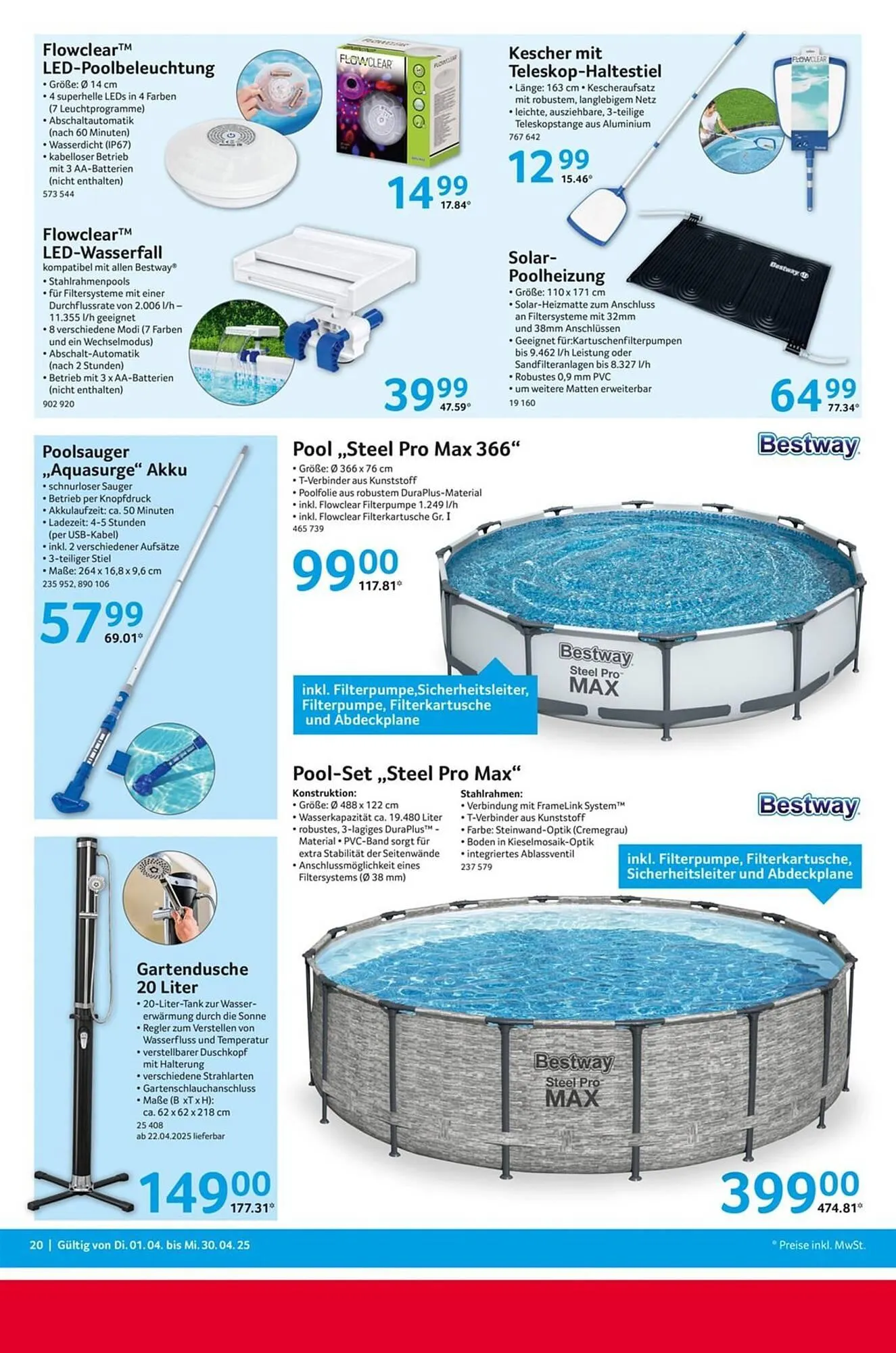 Selgros Prospekt von 1. April bis 30. April 2025 - Prospekt seite 20
