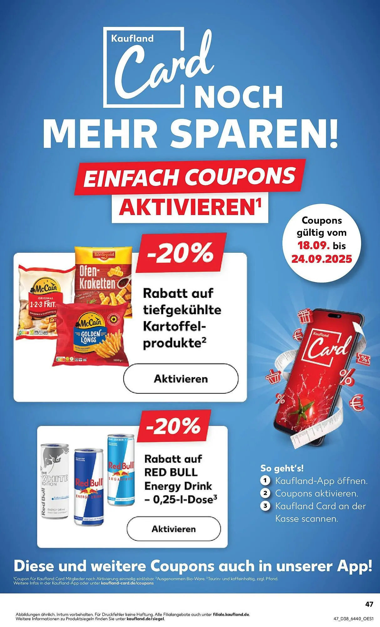 Kaufland Prospekt von 21. September bis 24. September 2025 - Prospekt seite 47
