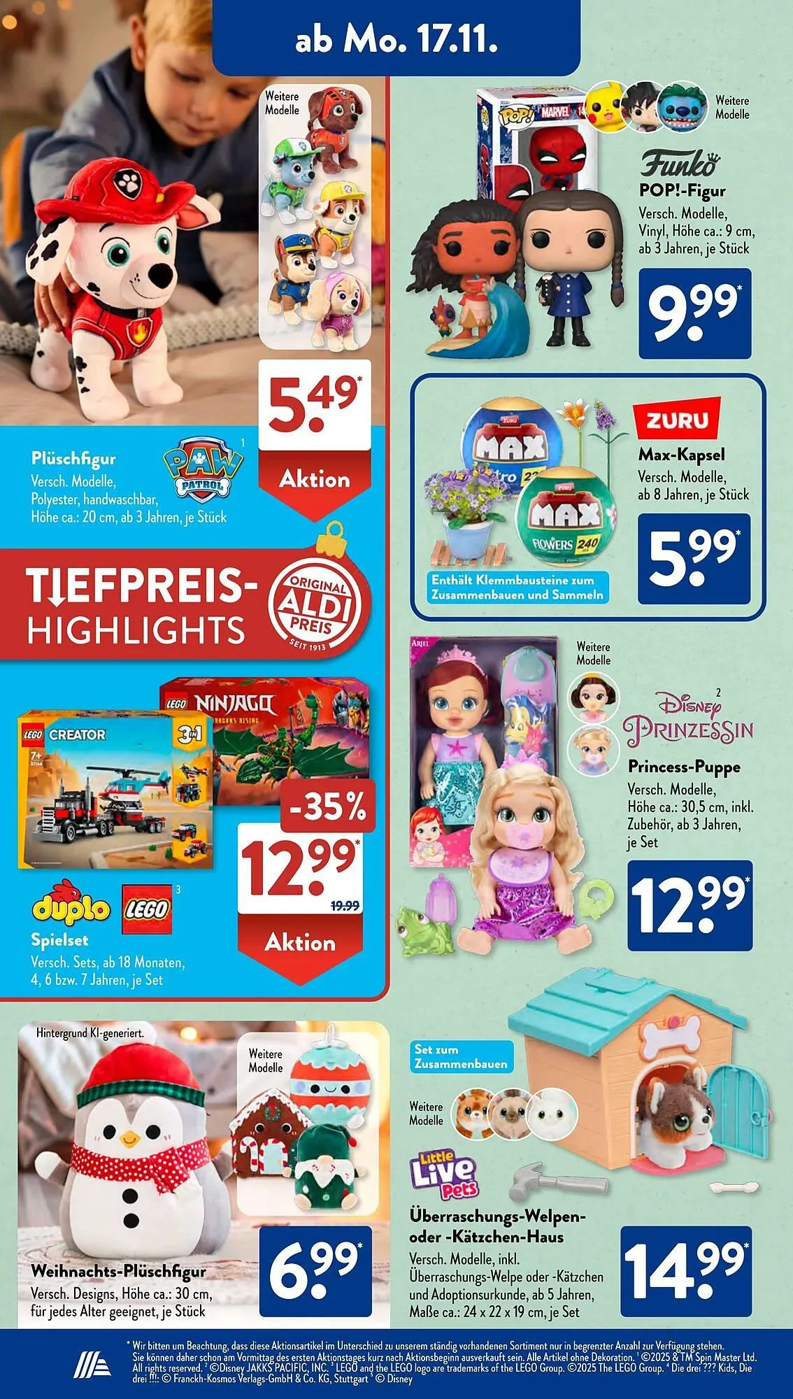 Aldi Süd Prospekt von 17. November bis 23. November 2025 - Prospekt seite 6