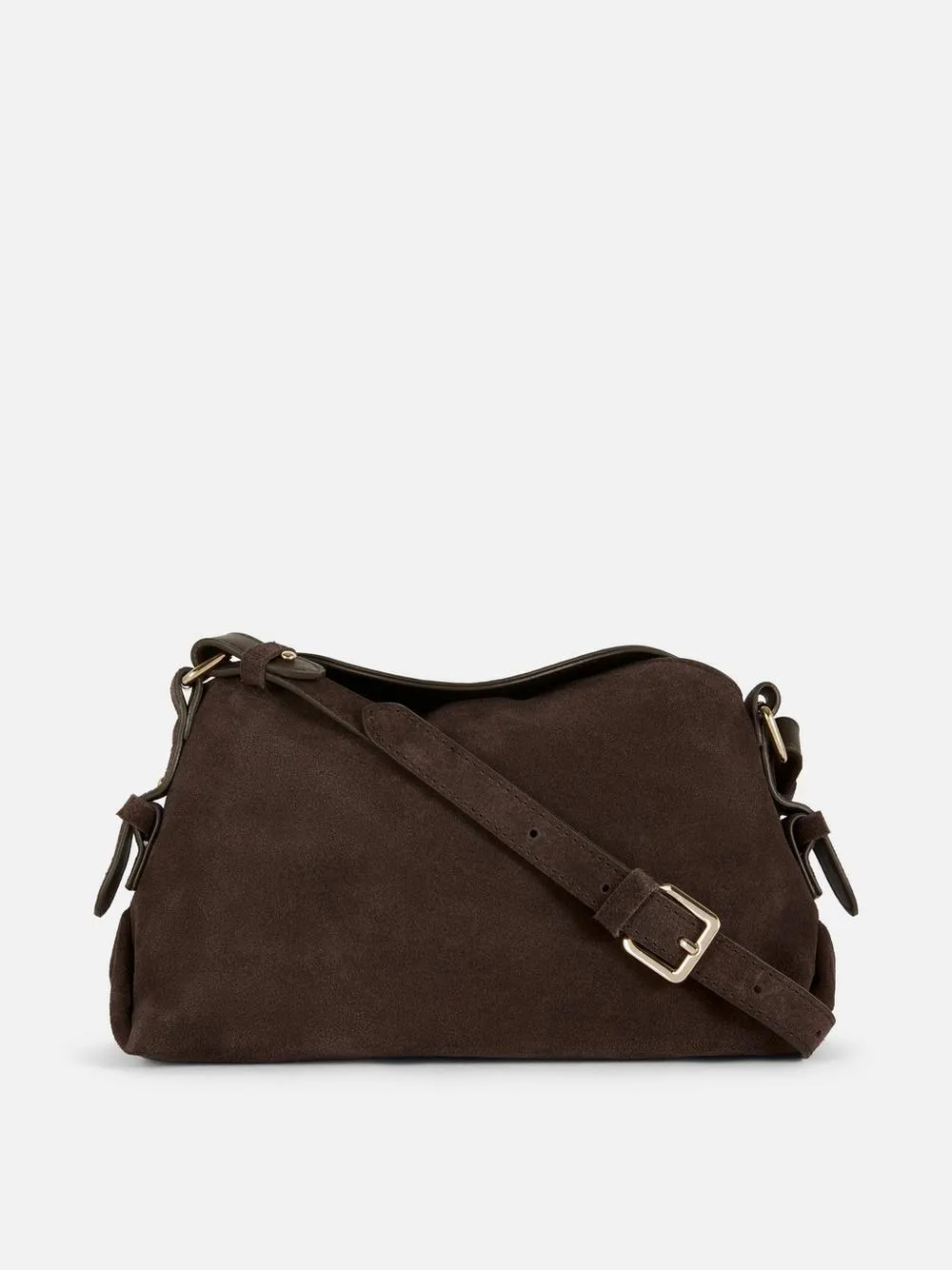 „The Edit“ Wildleder-Umhängetasche