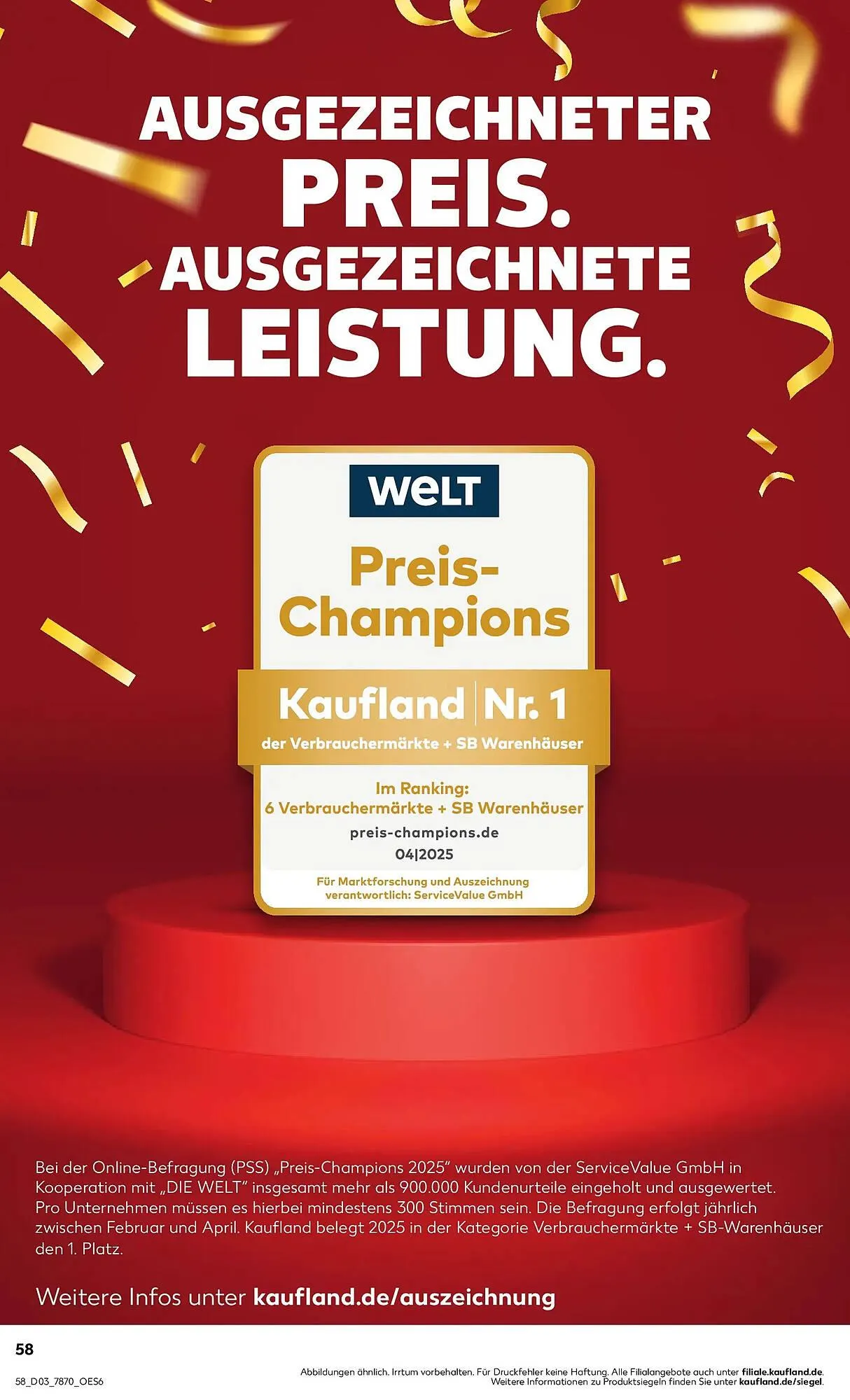 Kaufland Prospekt von 18. Januar bis 21. Januar 2026 - Prospekt seite 58