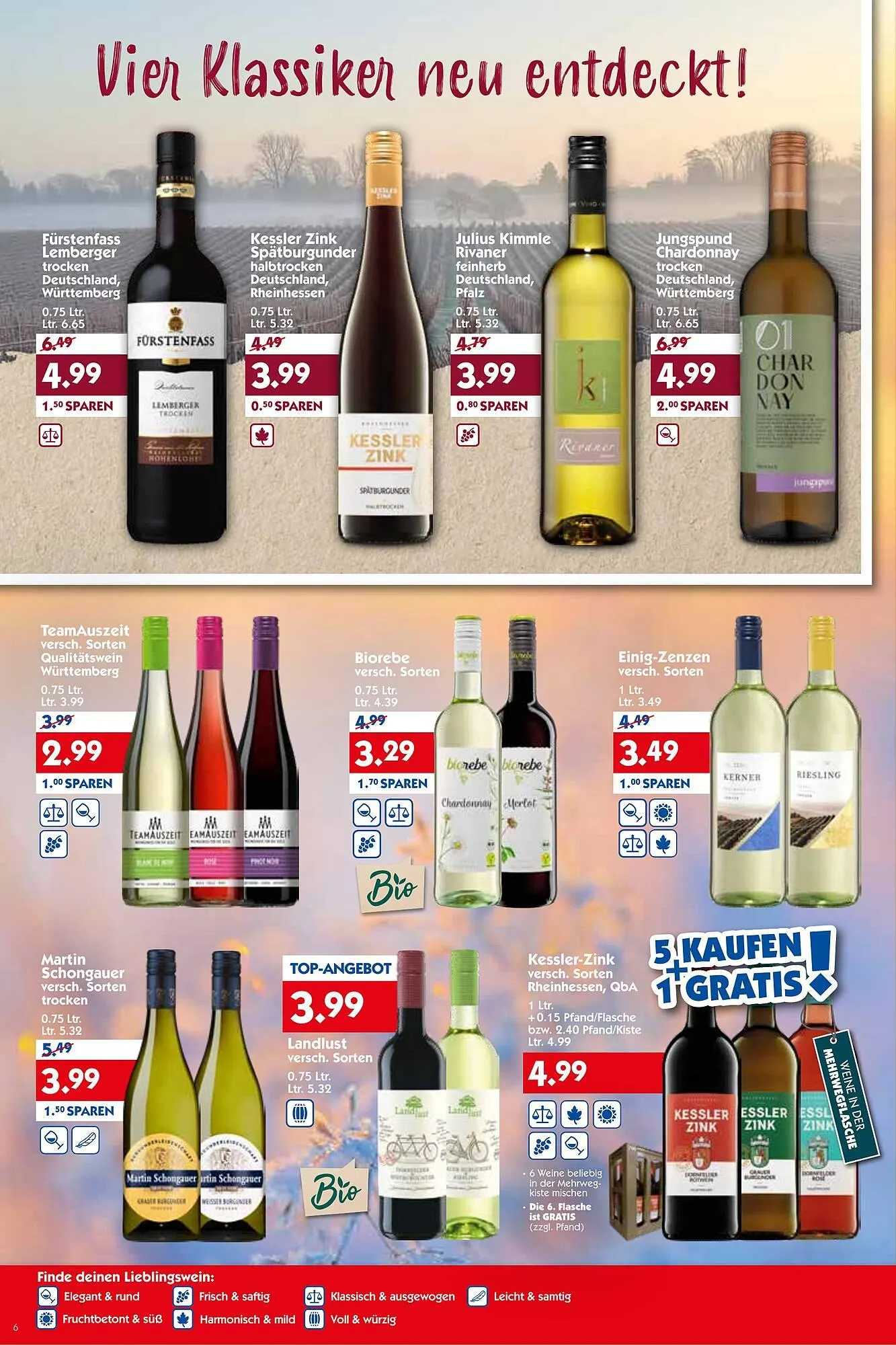 Hol'ab Getränkemarkt Prospekt von 12. Januar bis 17. Januar 2026 - Prospekt seite 6