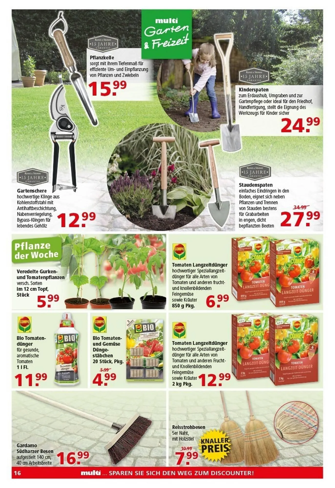 Multi Markt Prospekt von 6. April bis 11. April 2026 - Prospekt seite 16