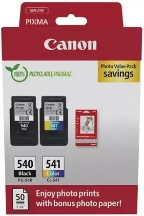 Canon PG-540/CL-541 Photo Value Pack