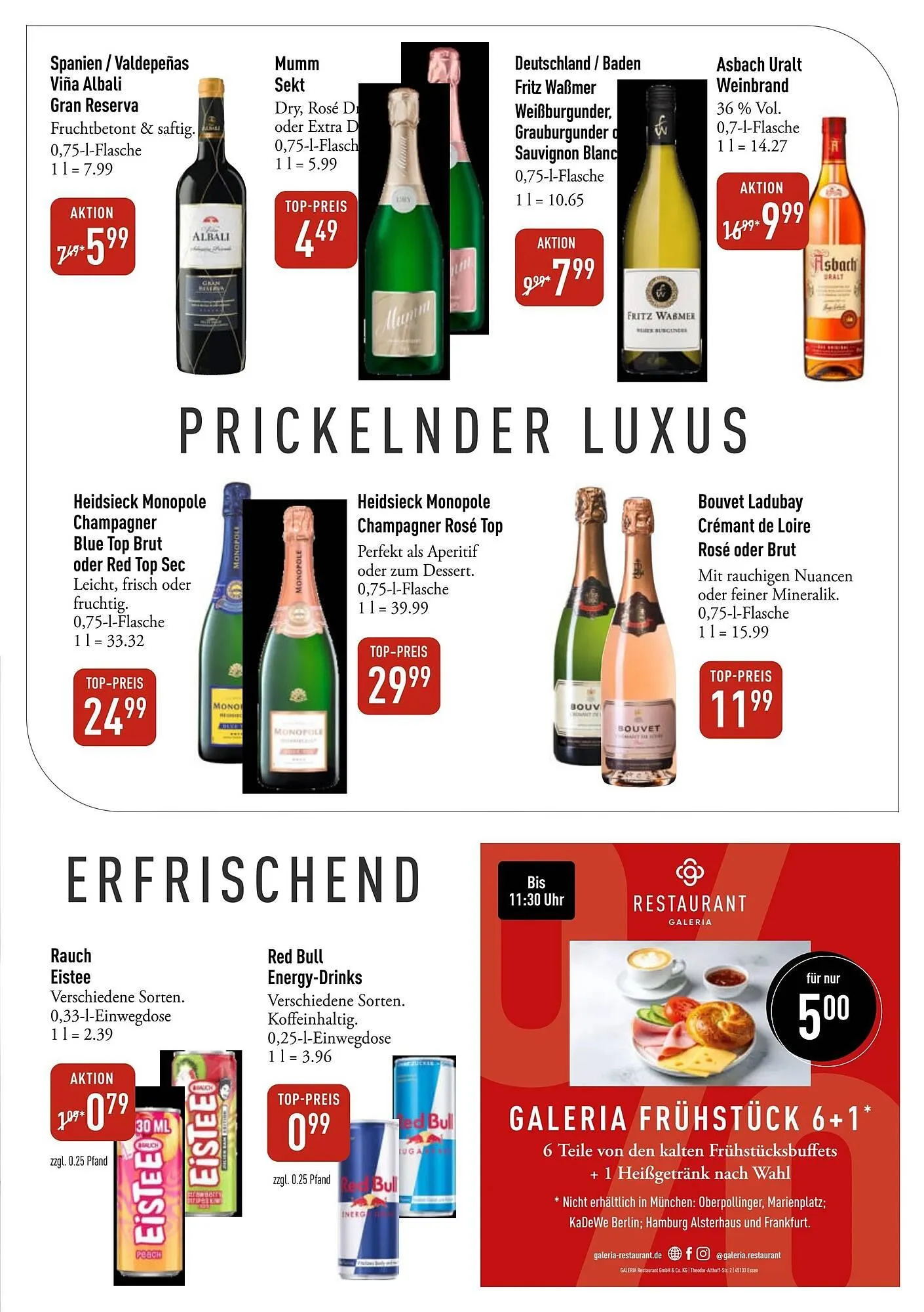 Galeria Markthalle Prospekt von 2. Februar bis 8. Februar 2026 - Prospekt seite 11