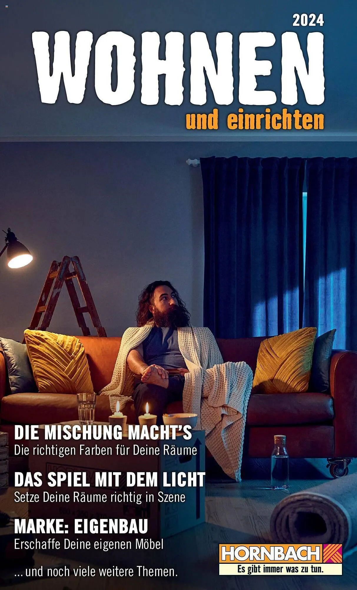 Hornbach Flugblatt von 12. Jänner bis 16. Februar 2024 - Flugblätt seite  