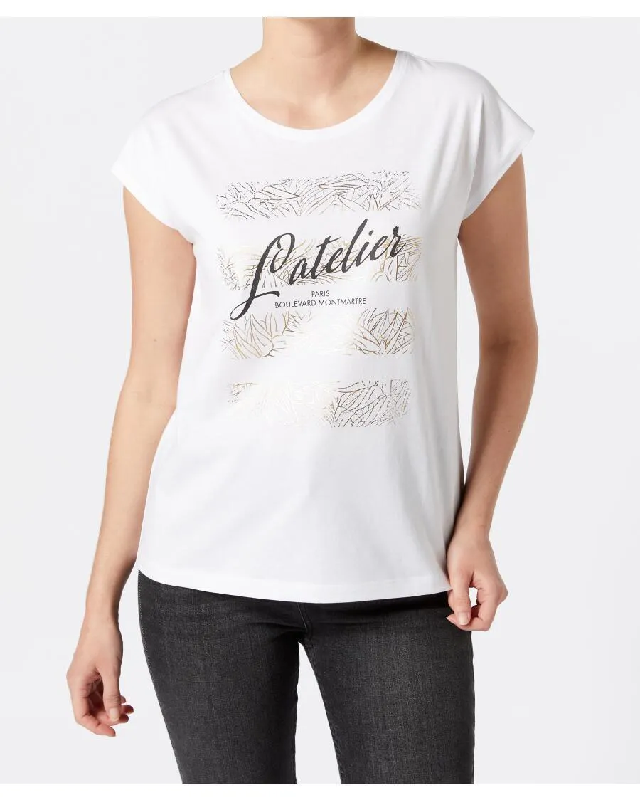 T-Shirt mit Frontprint