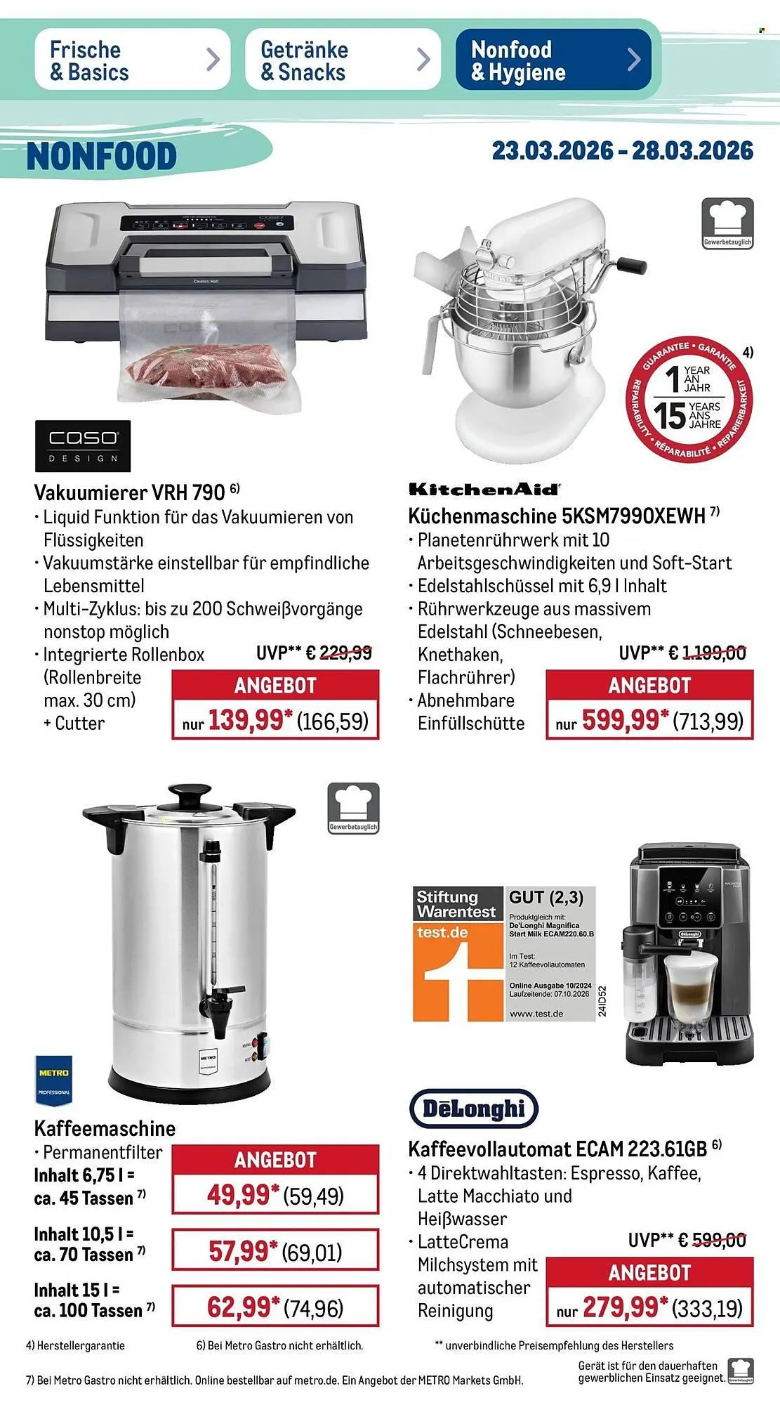 METRO Prospekt von 23. März bis 28. März 2026 - Prospekt seite 52