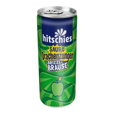 Hitschler Hitschies Saure Drachenzungen Brizzl Brause Apfel 0,25L