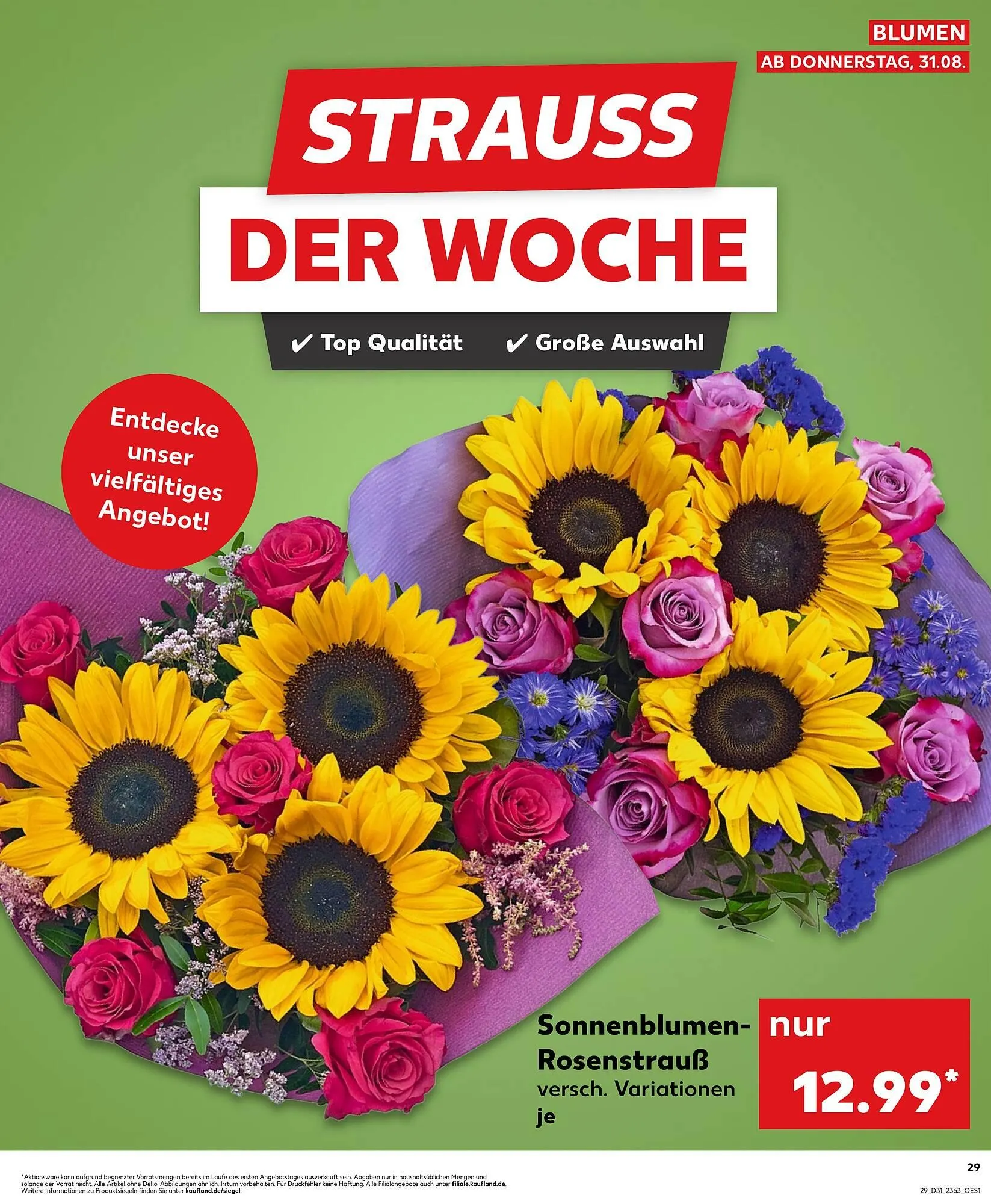 Kaufland Prospekt von 31. Juli bis 6. August 2025 - Prospekt seite 29